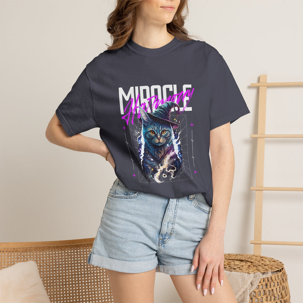 Miracle Mystic Owl T-Shirt — Neon Retro Graphic Tee