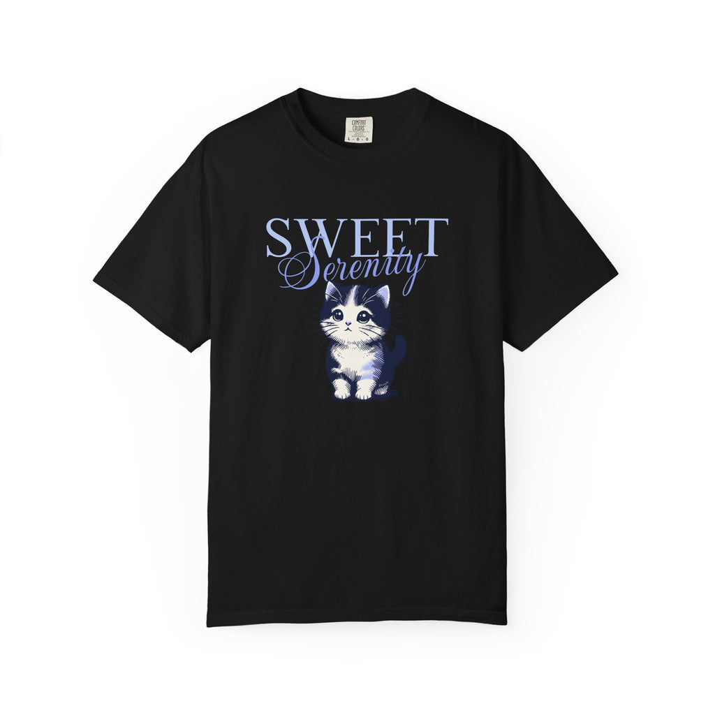 Sweet Scently Cat T‑Shirt — Cute Vintage Kitten Graphic Tee