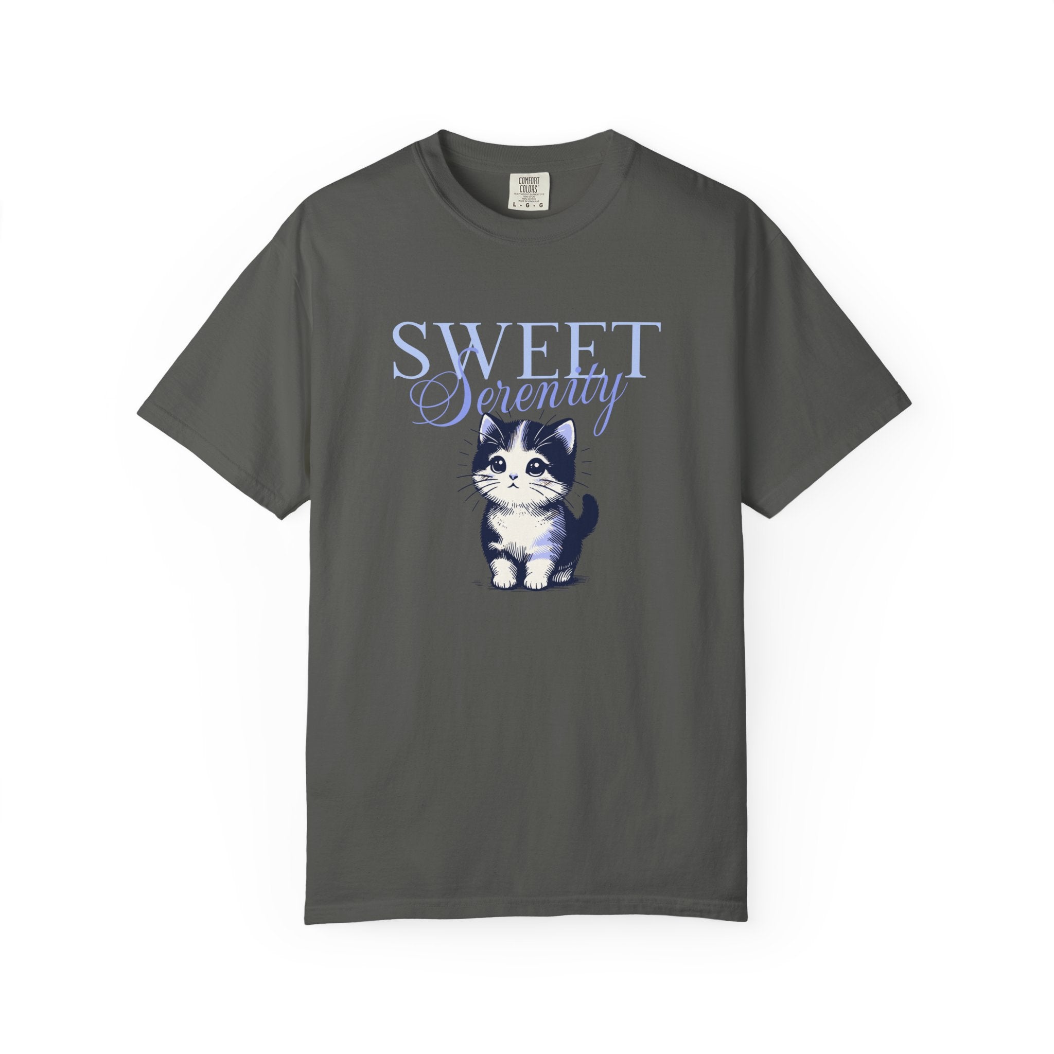 Sweet Scently Cat T‑Shirt — Cute Vintage Kitten Graphic Tee