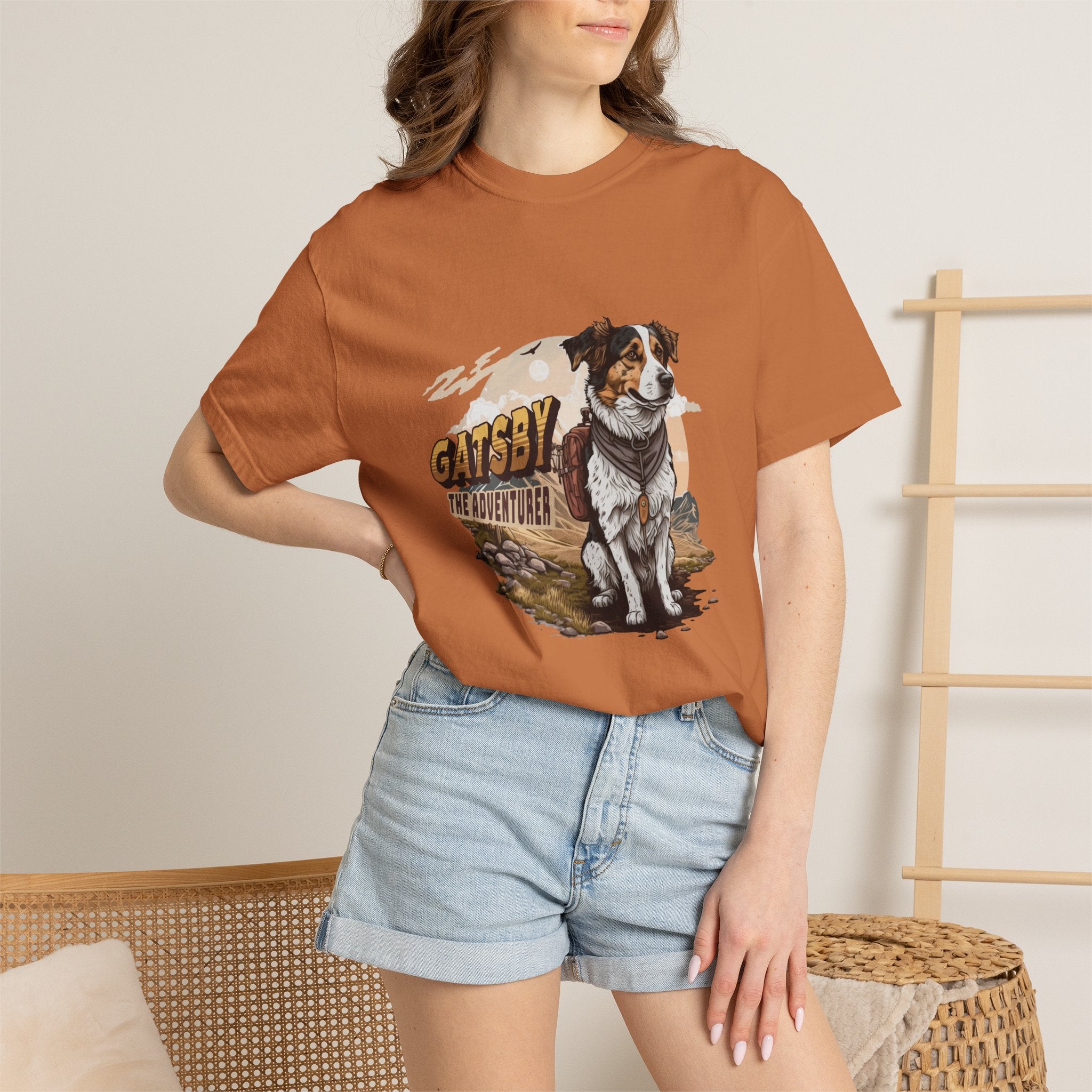 Gatsby the Adventurer Dog T-Shirt