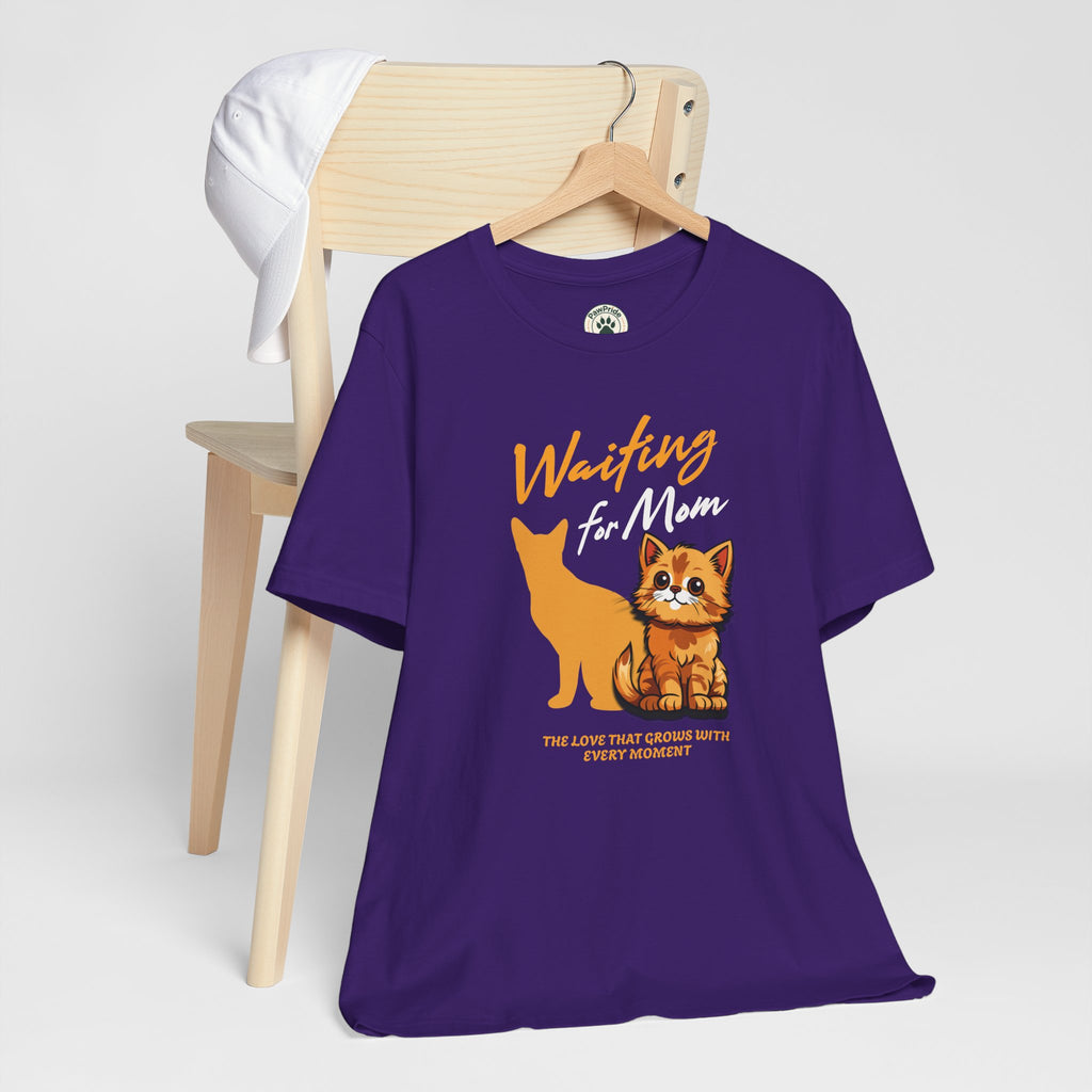 Waiting for Mom Cat T-Shirt — Cute Rescue Kitten Graphic Tee