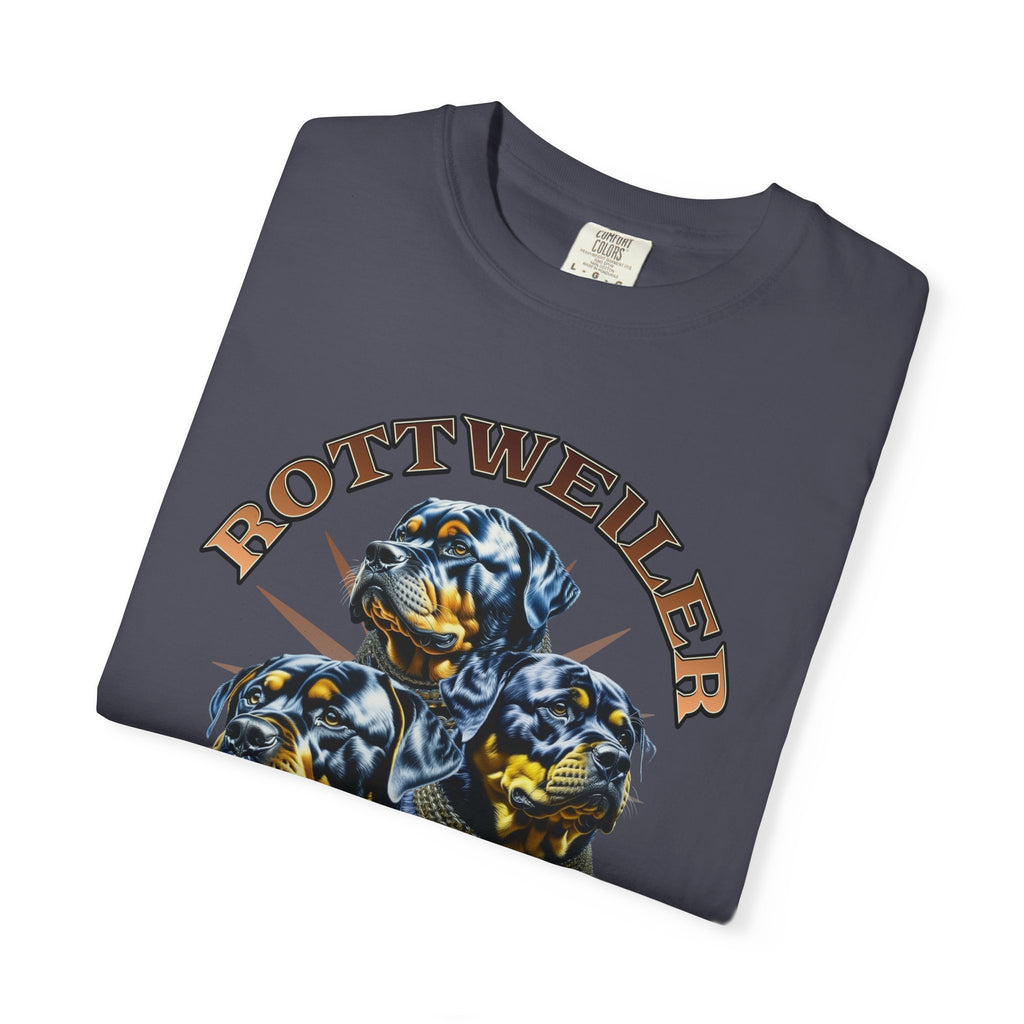 Rottweiler Guard Dog T-Shirt — Vintage Triple Rottweiler Graphic
