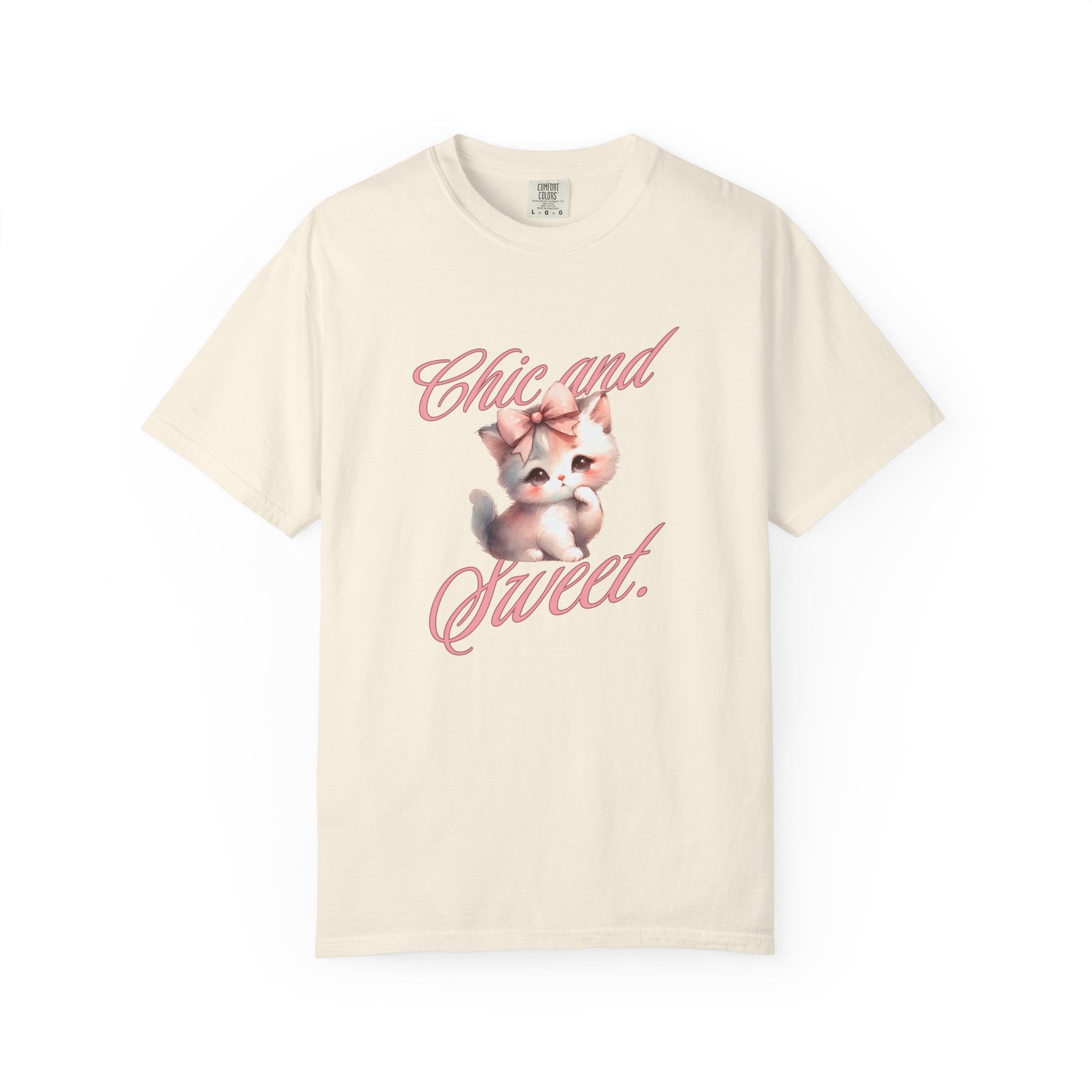Chic and Sweet Kitten T-Shirt