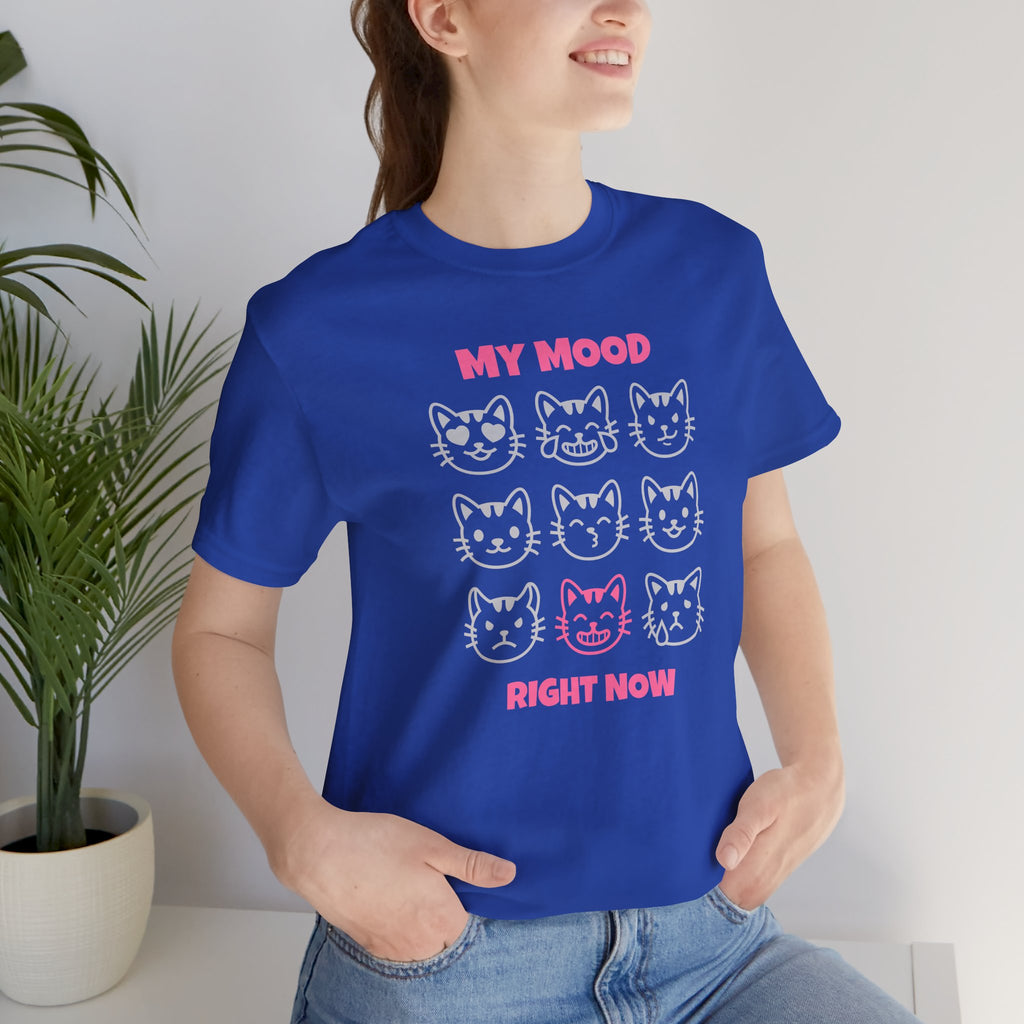 My Mood Right Now Cat Graphic Tee