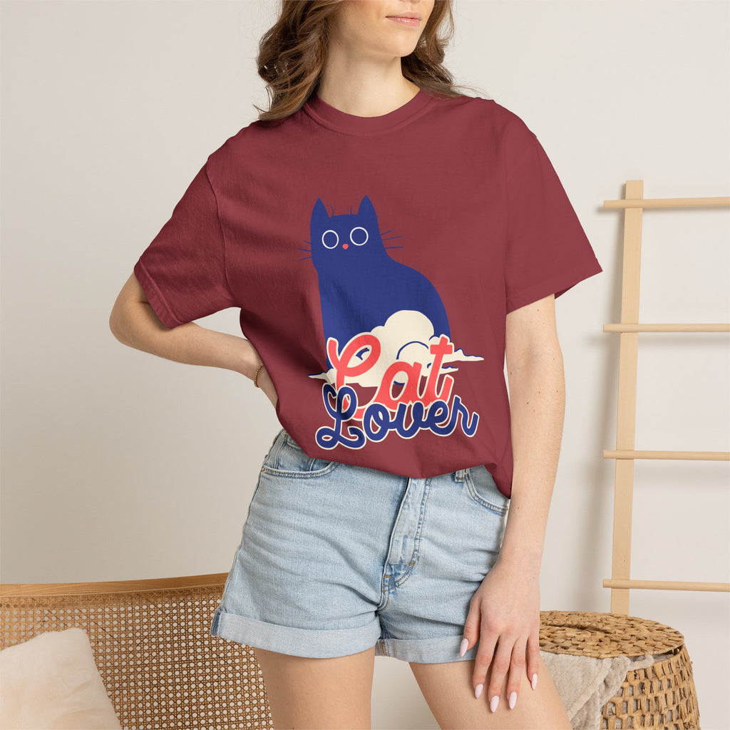 Cat Lover T-Shirt — Cute Retro Cat Graphic Tee