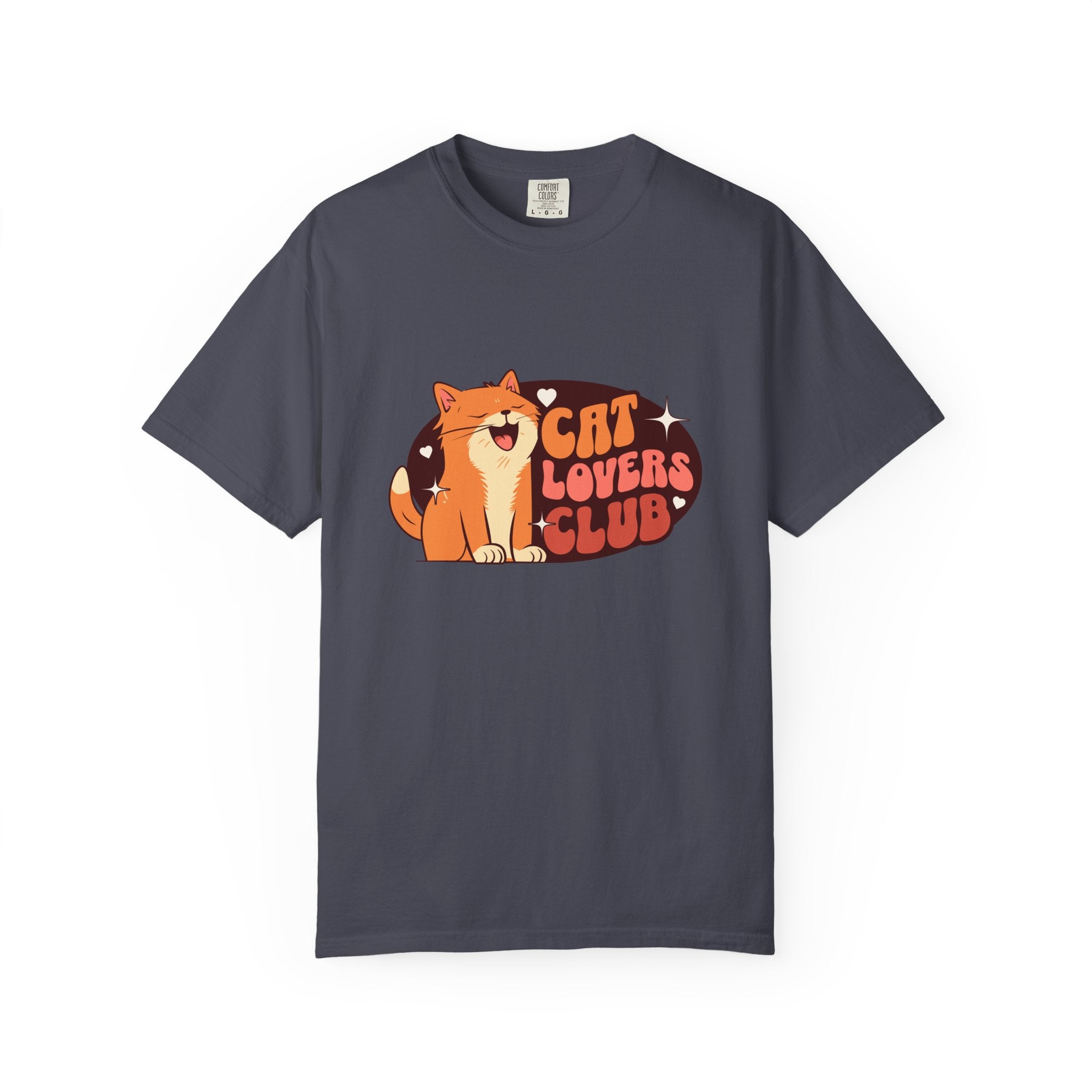 Cat Lovers Club T-Shirt — Cute Retro Cat Graphic Tee