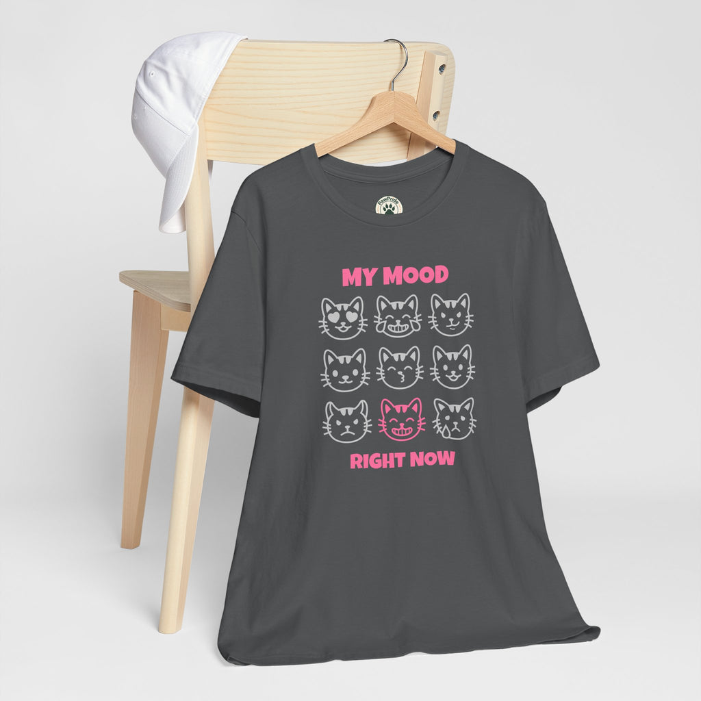 My Mood Right Now Cat Graphic Tee