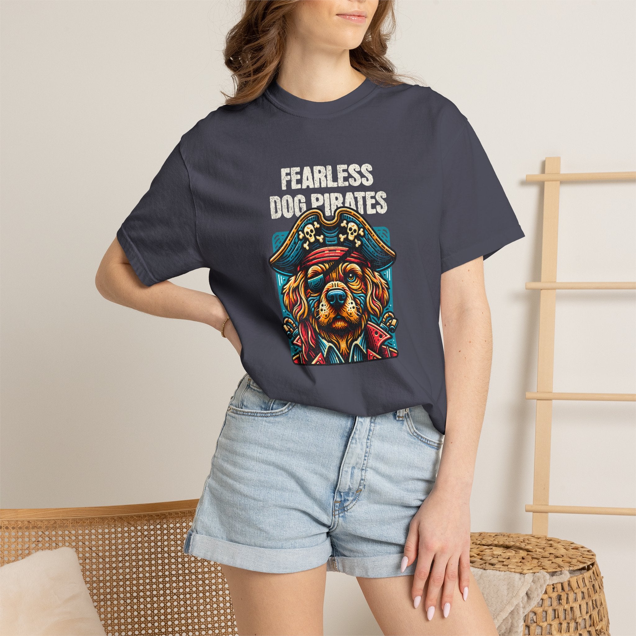 Fearless Dog Pirates T-Shirt — Pirate Dog Graphic Tee