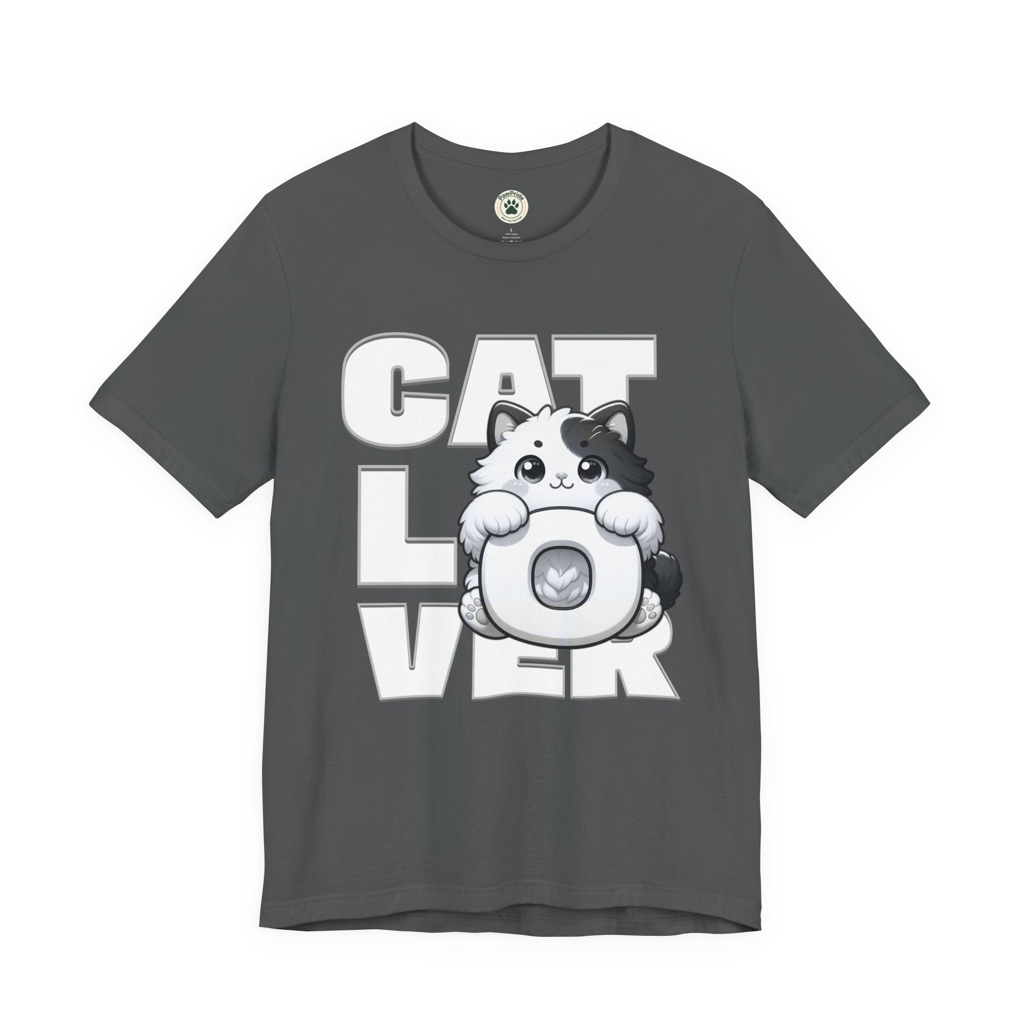Cat Lover T‑Shirt — Cute Kitten Donut Graphic Tee for Cat Fans