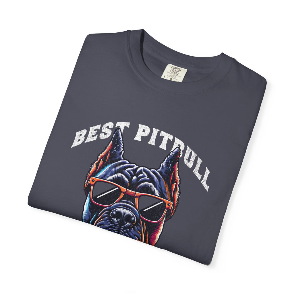 Best Pitbull Dad Ever T-Shirt – Cool Sunglasses Pitbull Father’s Day Tee