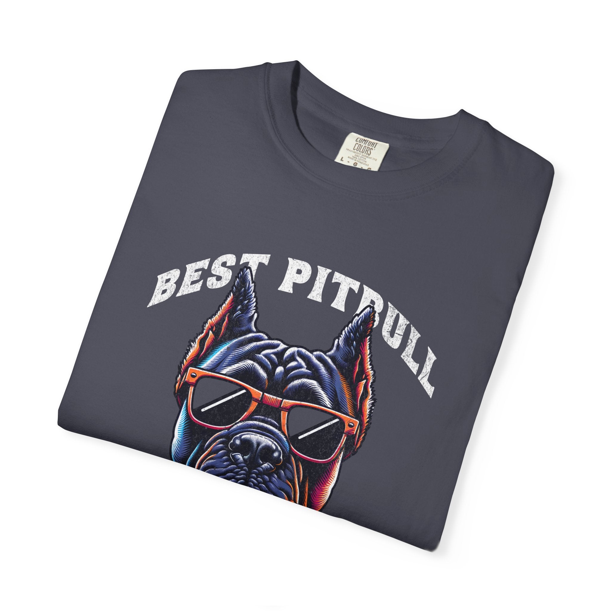 Best Pitbull Dad Ever T-Shirt – Cool Sunglasses Pitbull Father’s Day Tee