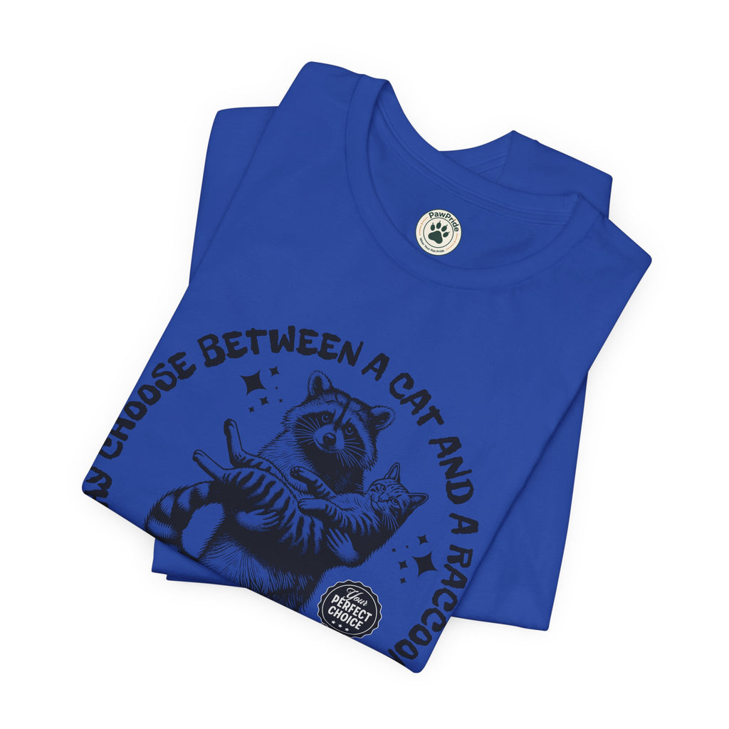 Adopt Both! Raccoon & Cat Rescue T-Shirt