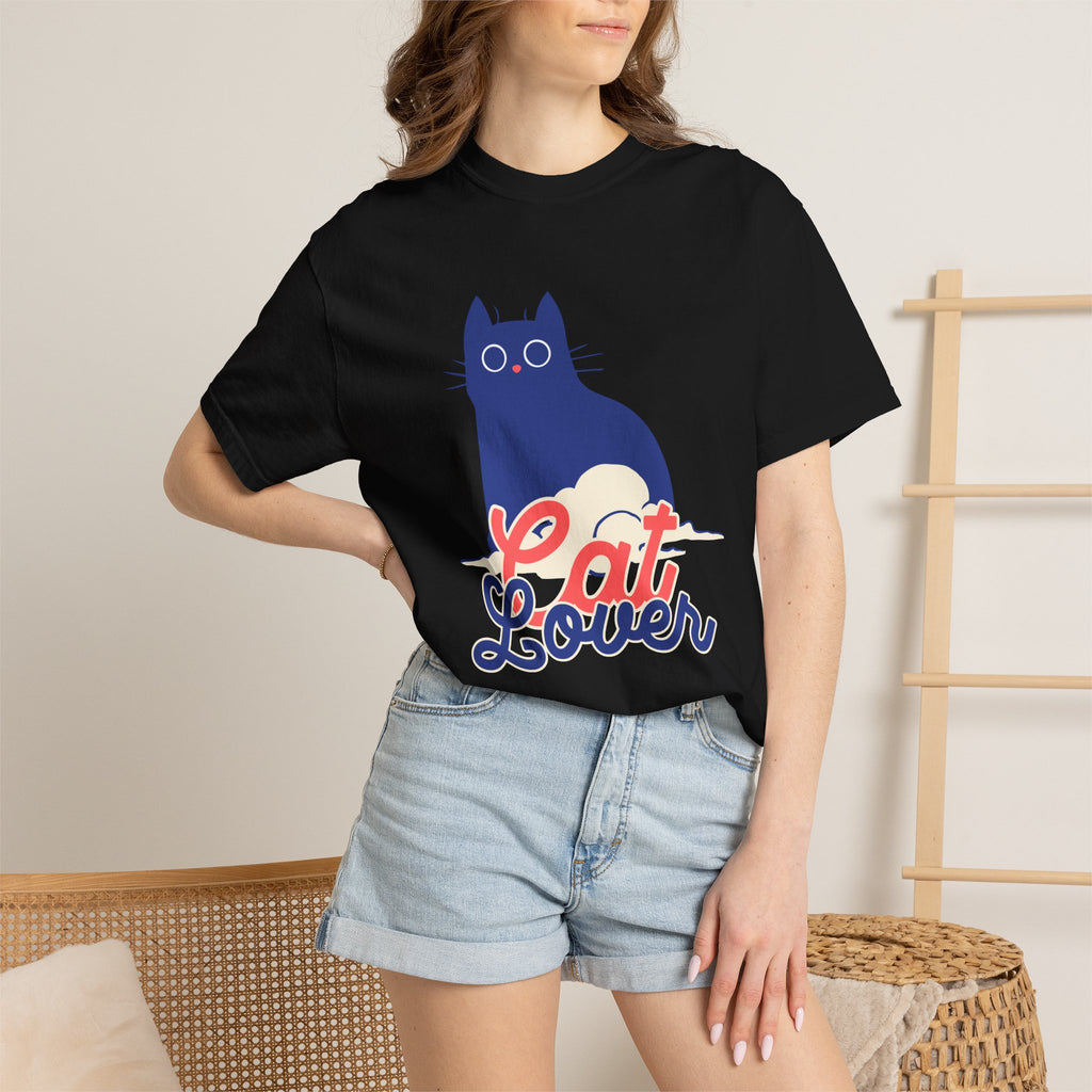 Cat Lover T-Shirt — Cute Retro Cat Graphic Tee