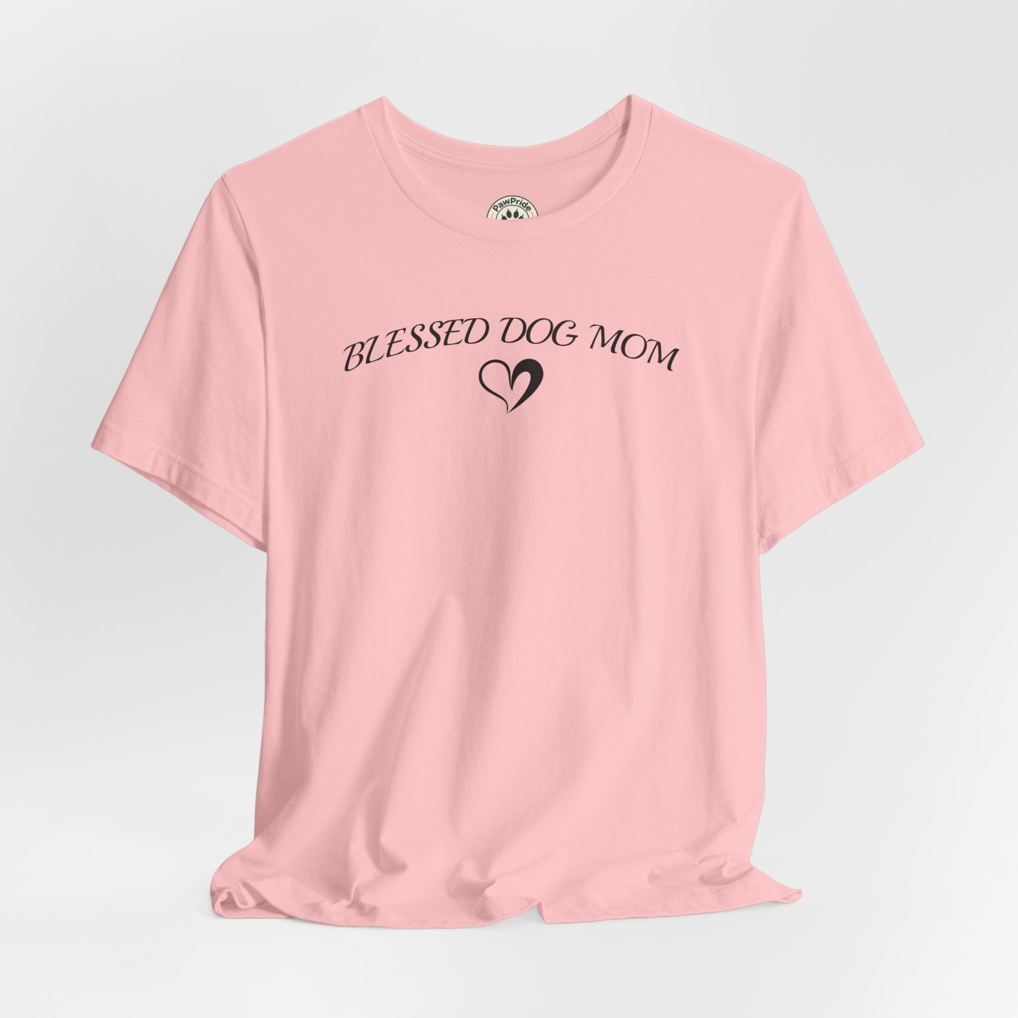 Blessed Dog Mom Tee — Women's Dog Mom Shirt with Heart