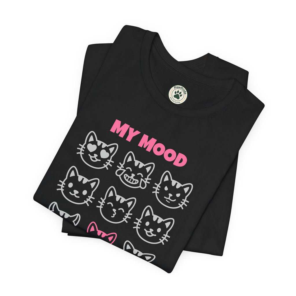 My Mood Right Now Cat Graphic Tee