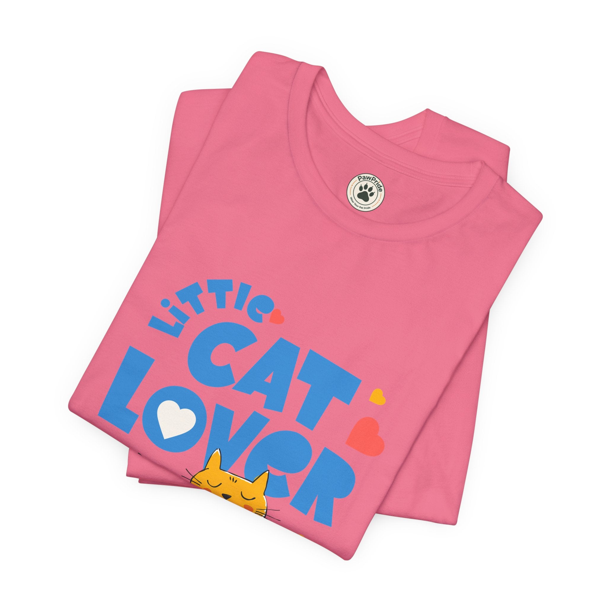 Little Cat Lover T-Shirt — Cute Cat Graphic Tee for Kids & Cat Moms