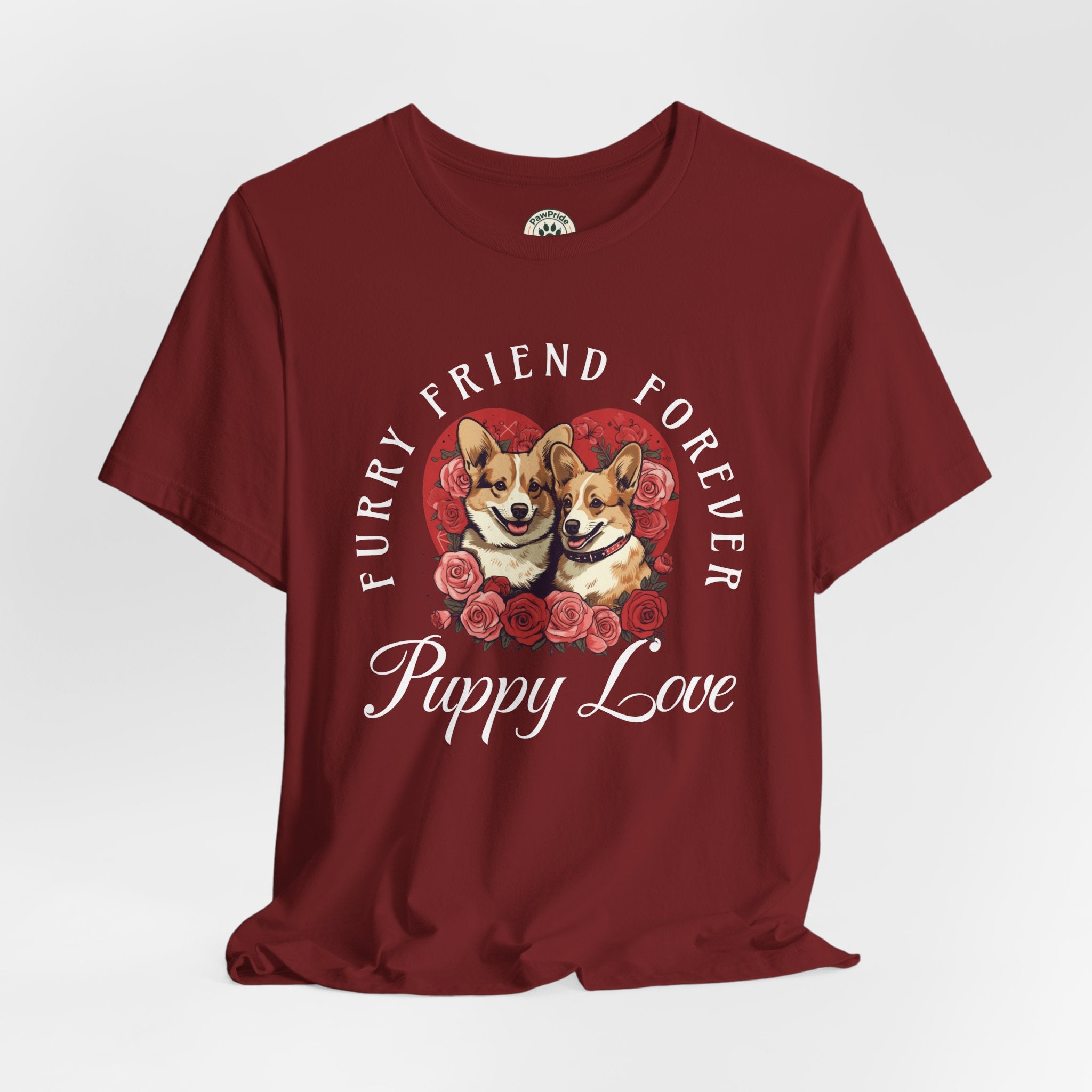 Puppy Love T-Shirt — "Furry Friend Forever" Corgi Tee