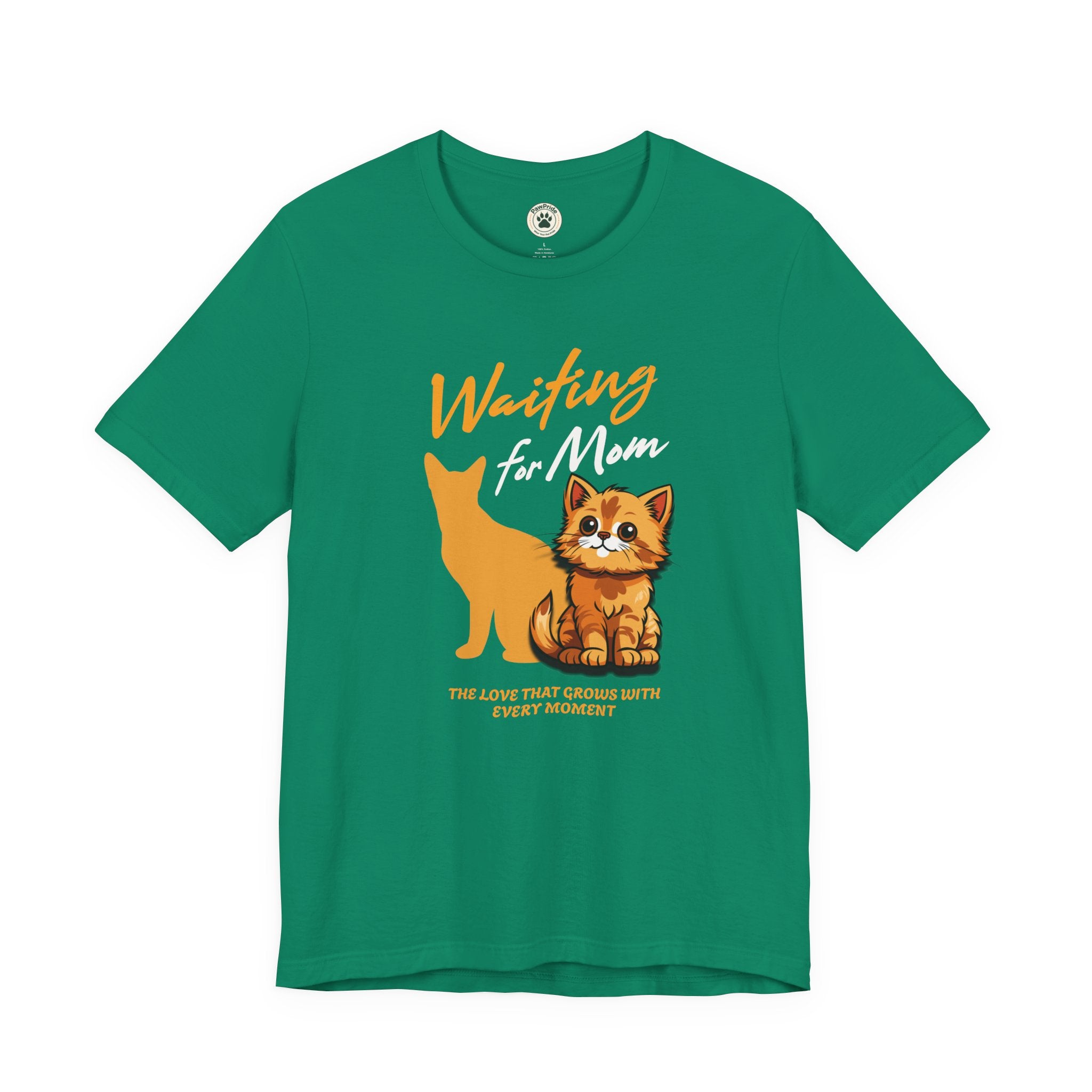 Waiting for Mom Cat T-Shirt — Cute Rescue Kitten Graphic Tee