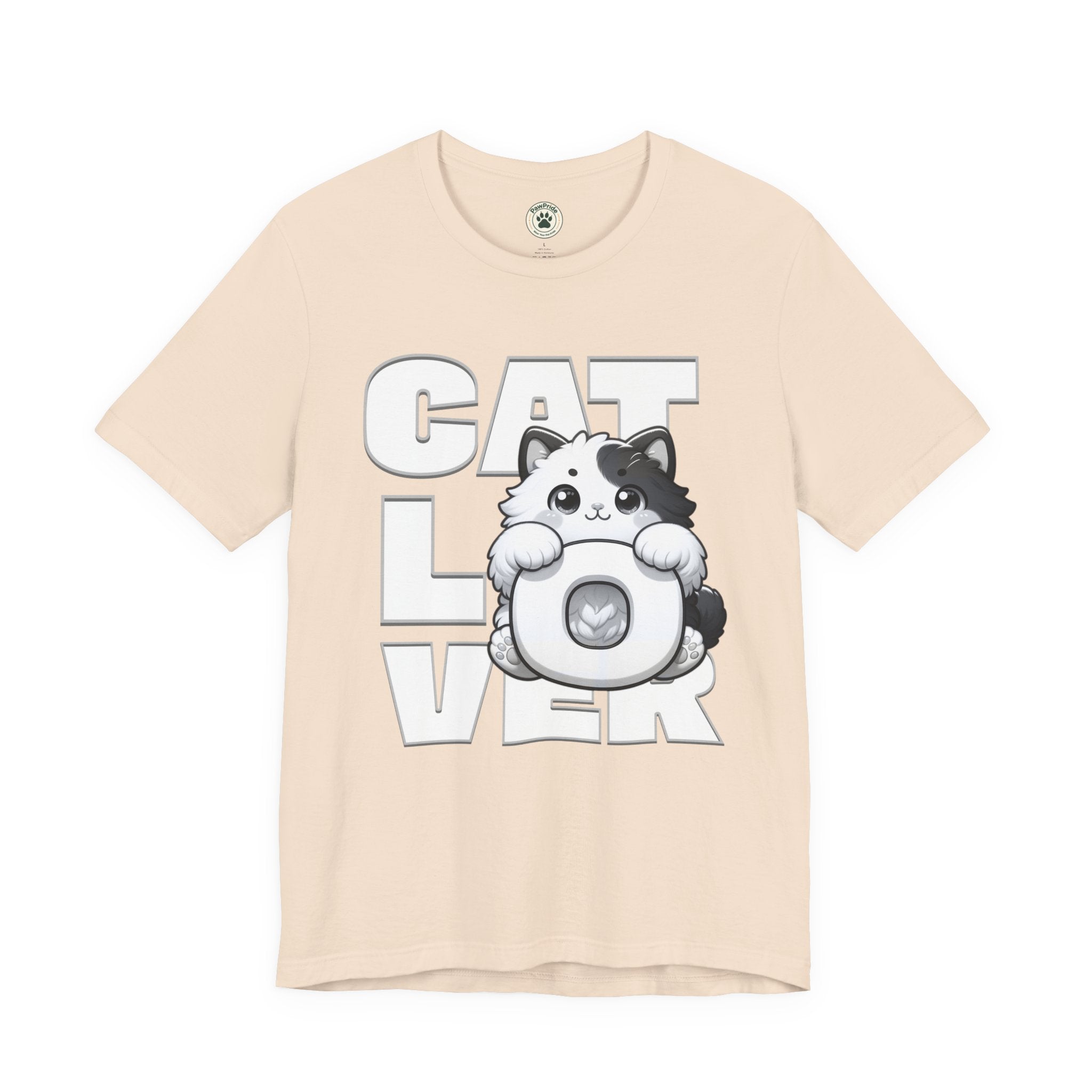 Cat Lover T‑Shirt — Cute Kitten Donut Graphic Tee for Cat Fans