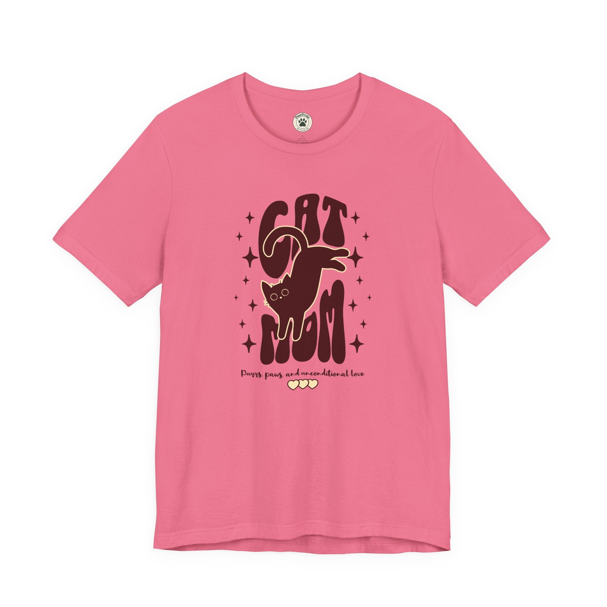 Cat Mom Retro Graphic Tee — "Cat Mom" Vintage Cat Lover T‑Shirt