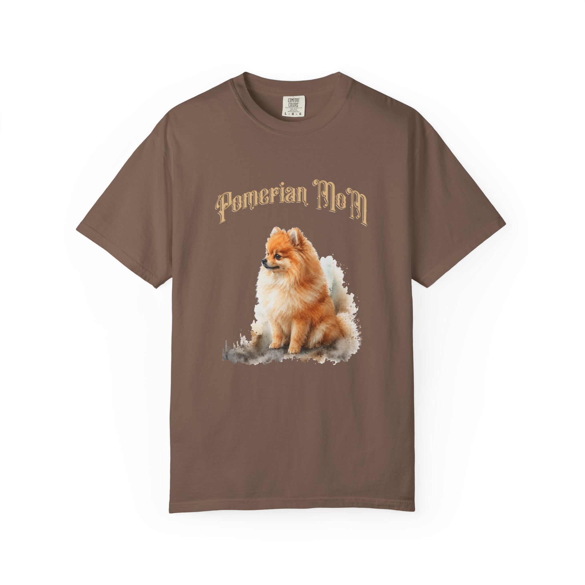 Pomeranian Mom T-Shirt – Cute Pomeranian Dog Graphic Tee