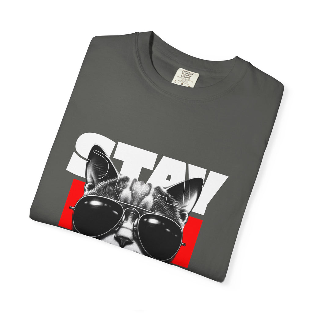 Stay Cool Cat T-Shirt — Retro Sunglasses Graphic Tee