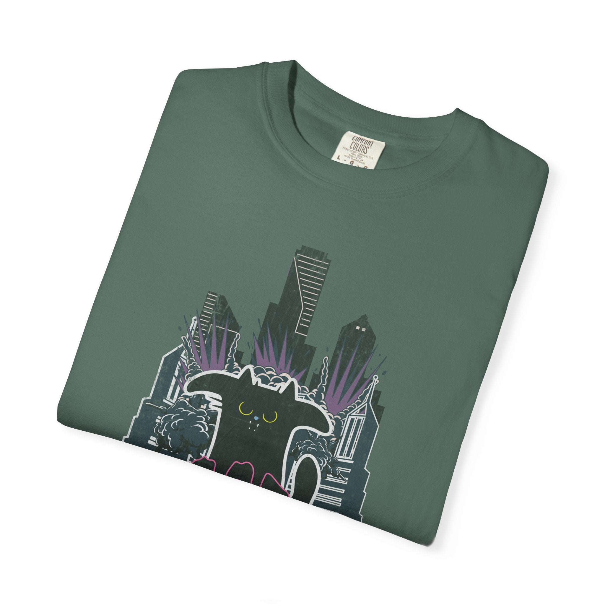 Astrophe Cityscape T-Shirt — Retro Monster Graphic Tee