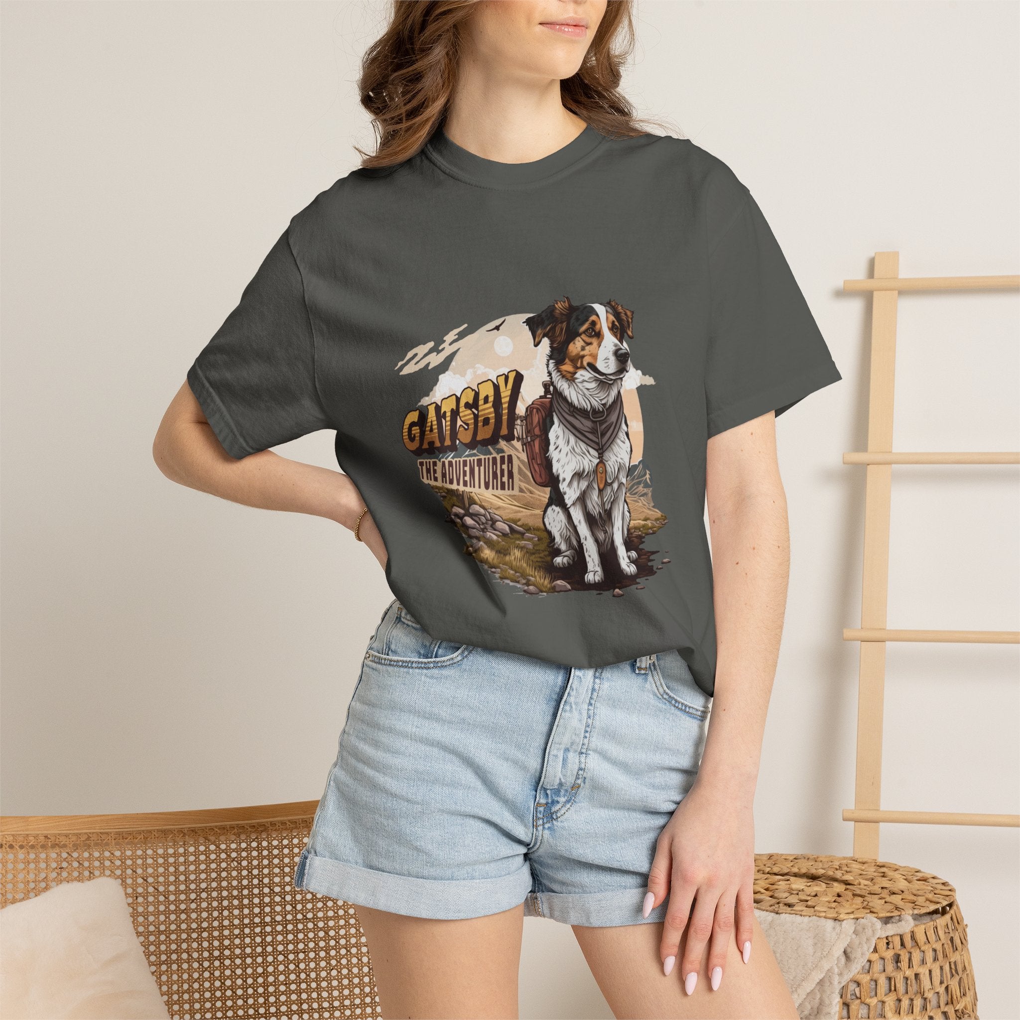 Gatsby the Adventurer Dog T-Shirt