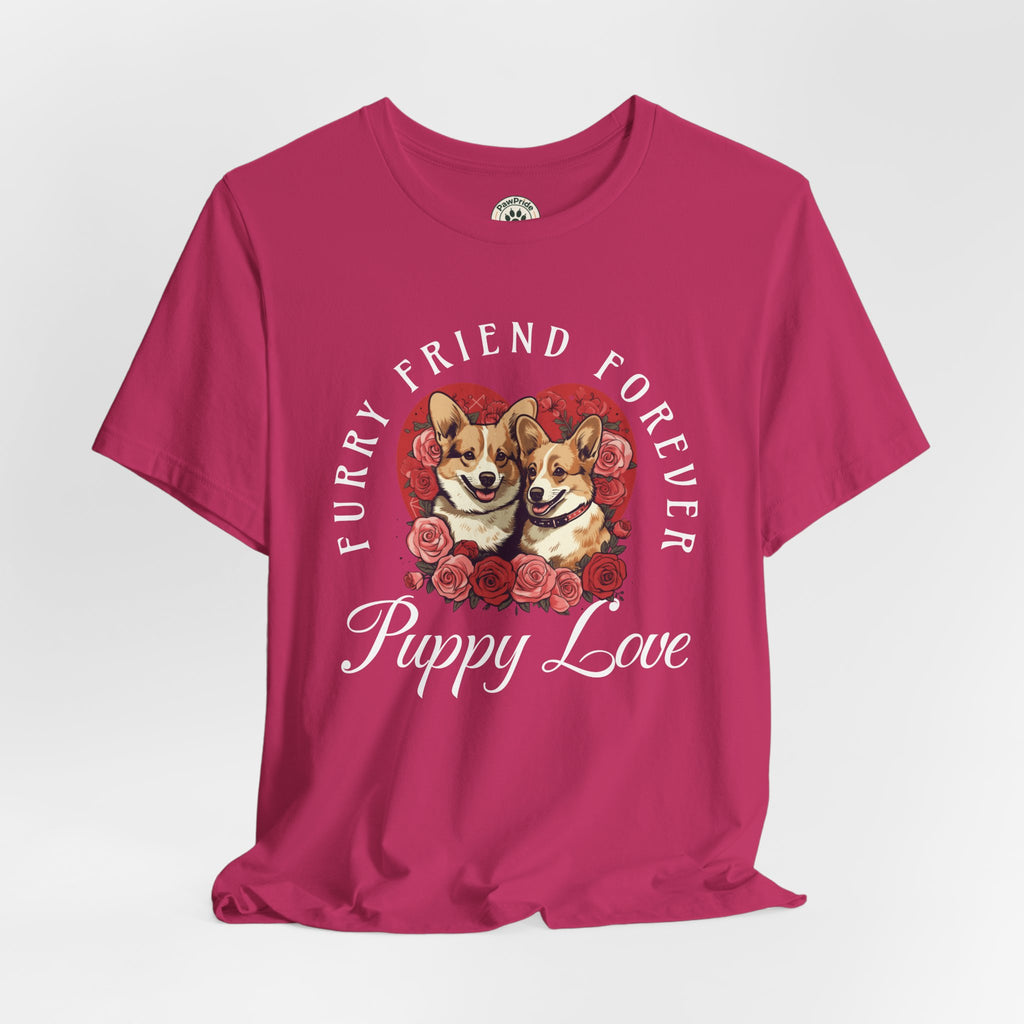 Puppy Love T-Shirt — "Furry Friend Forever" Corgi Tee