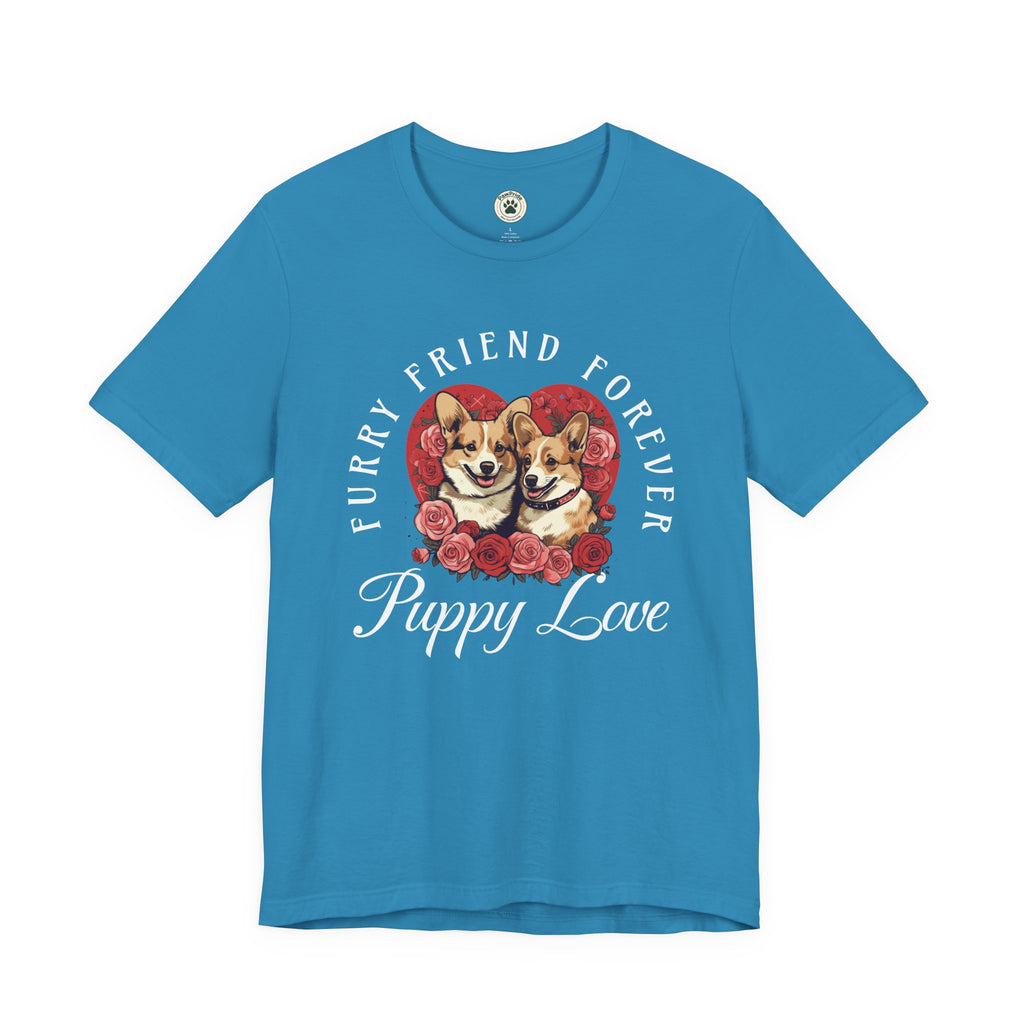 Puppy Love T-Shirt — "Furry Friend Forever" Corgi Tee