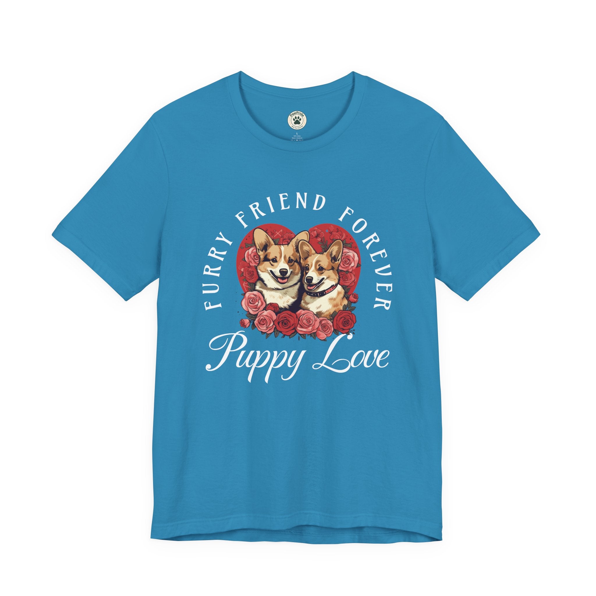 Puppy Love T-Shirt — "Furry Friend Forever" Corgi Tee