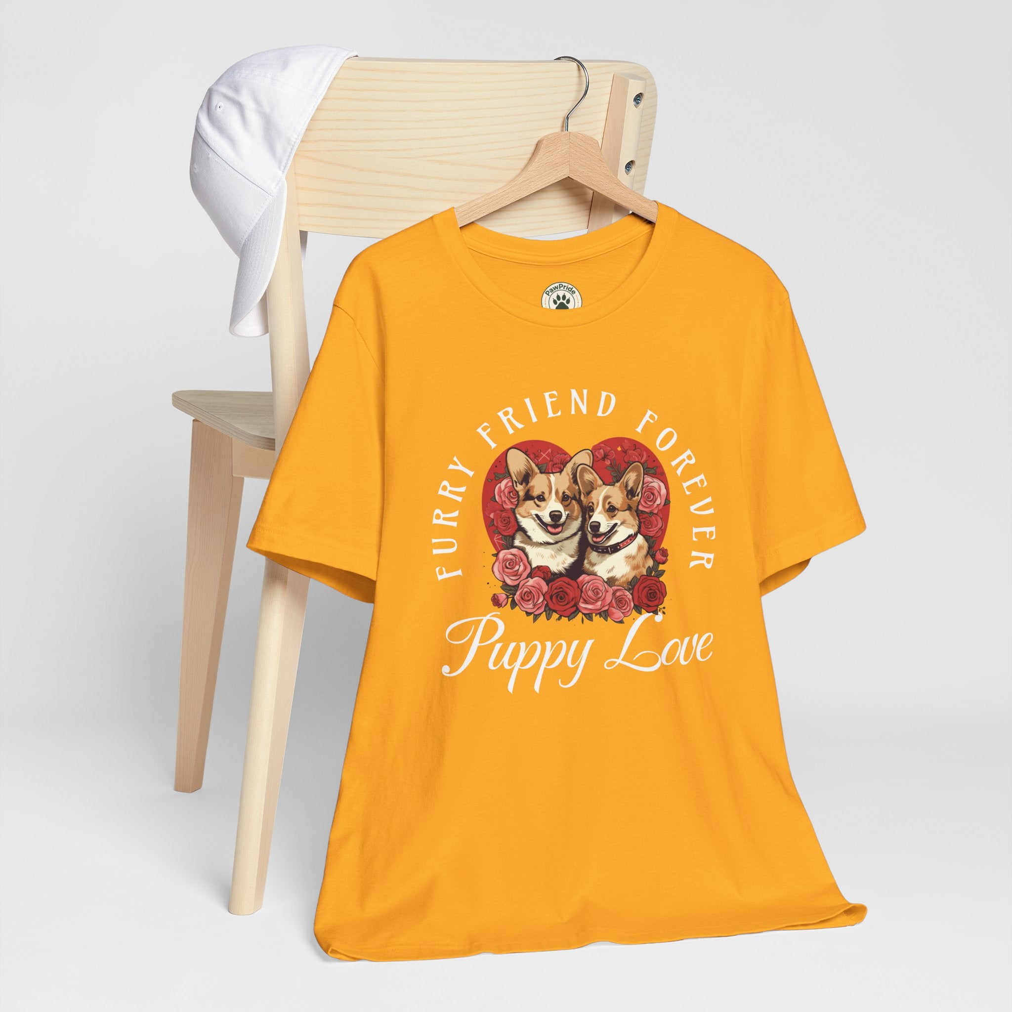 Puppy Love T-Shirt — "Furry Friend Forever" Corgi Tee