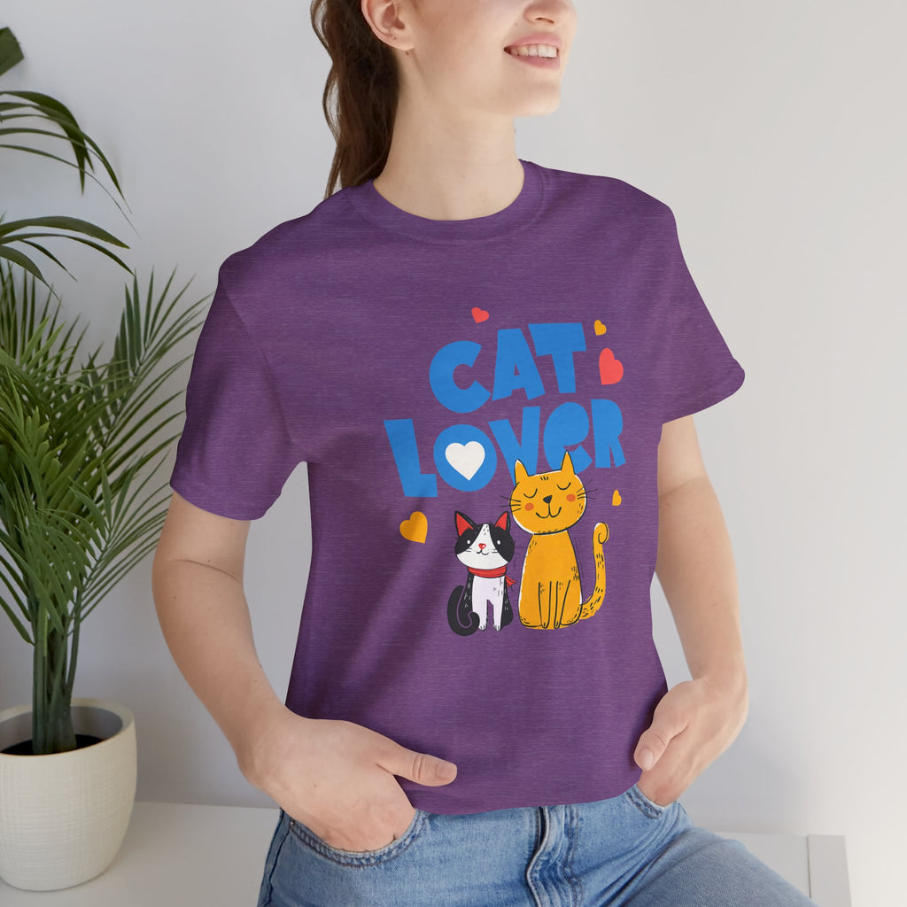 Cat Lover T-Shirt — Cute Cartoon Cats Graphic Tee