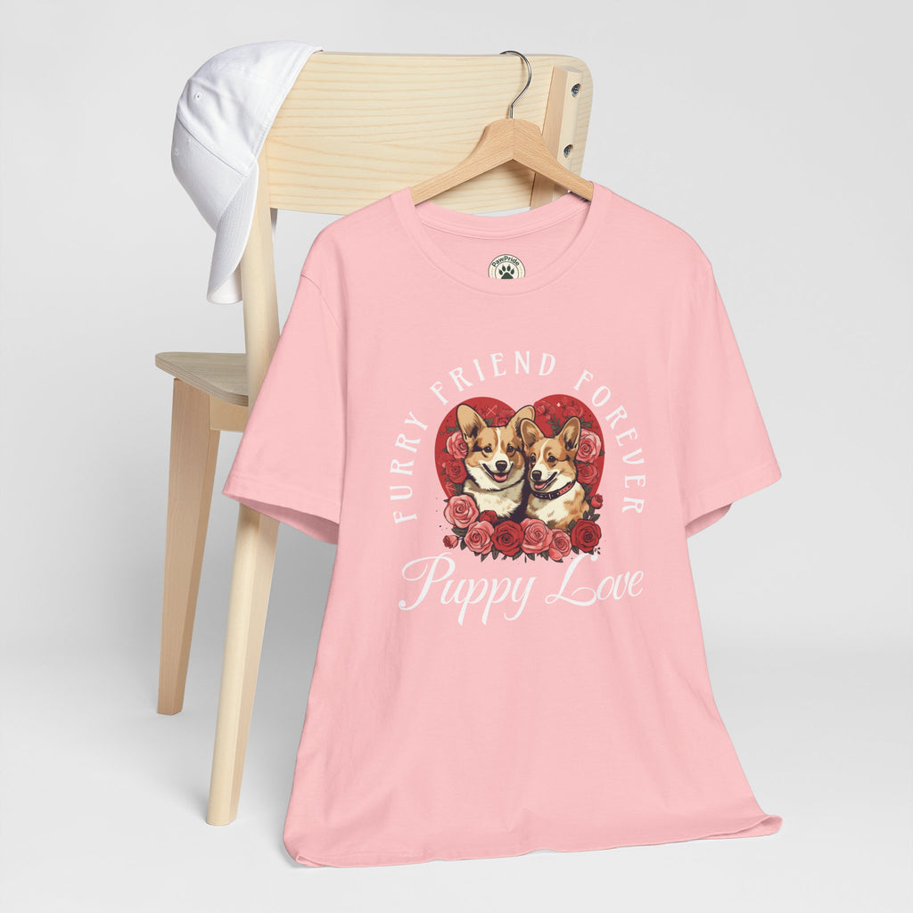 Puppy Love T-Shirt — "Furry Friend Forever" Corgi Tee