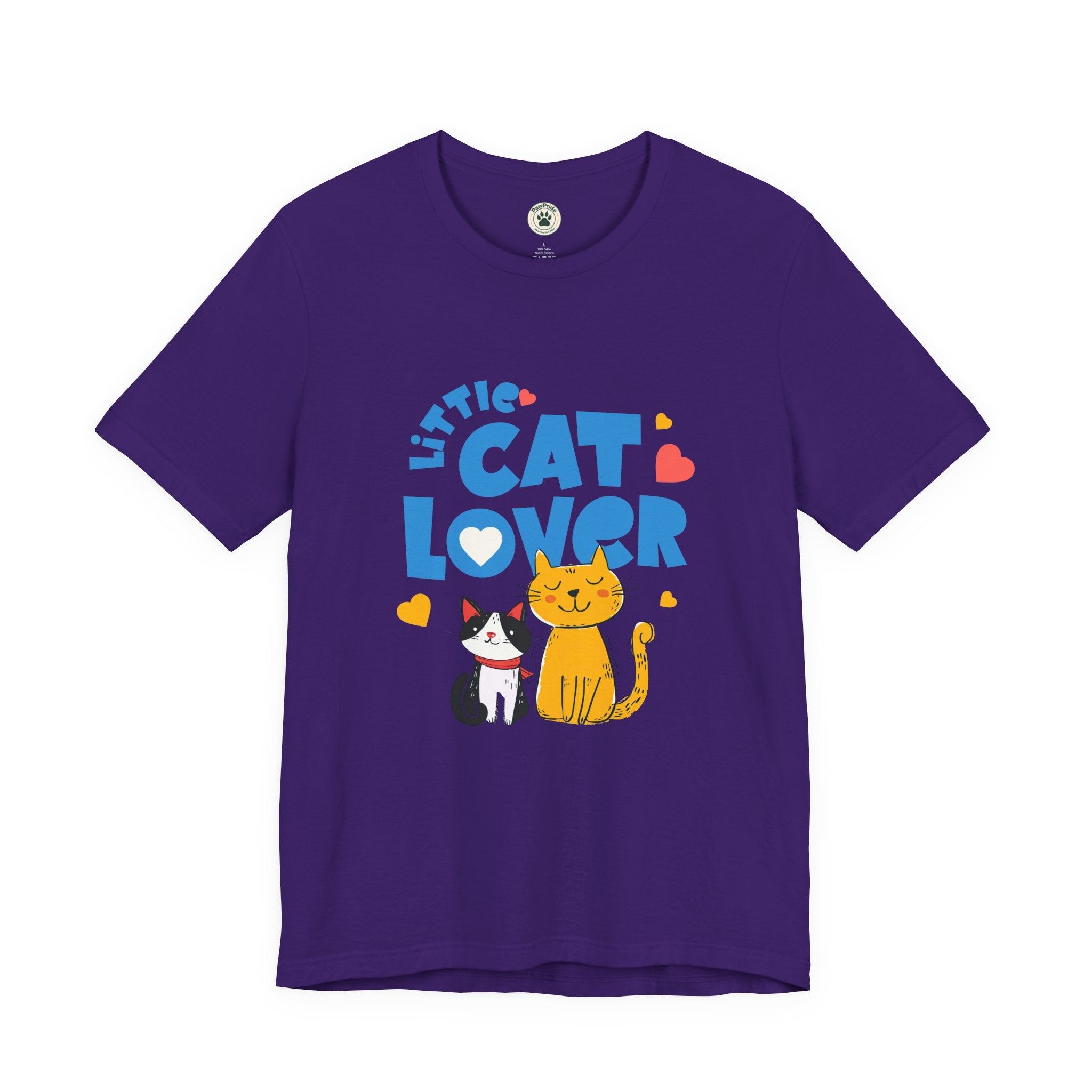 Little Cat Lover T-Shirt — Cute Cat Graphic Tee for Kids & Cat Moms