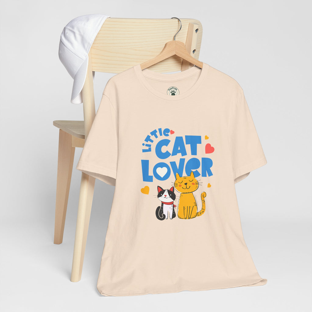 Little Cat Lover T-Shirt — Cute Cat Graphic Tee for Kids & Cat Moms
