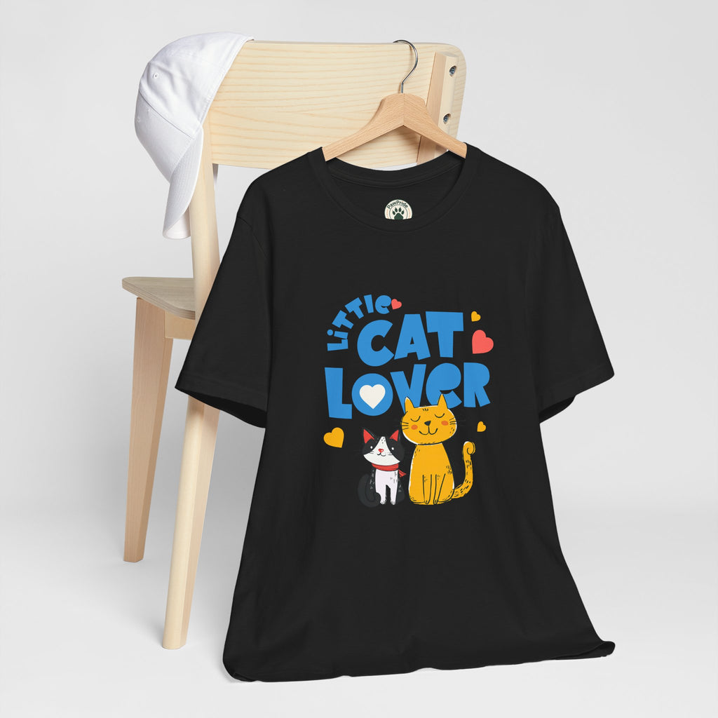 Little Cat Lover T-Shirt — Cute Cat Graphic Tee for Kids & Cat Moms