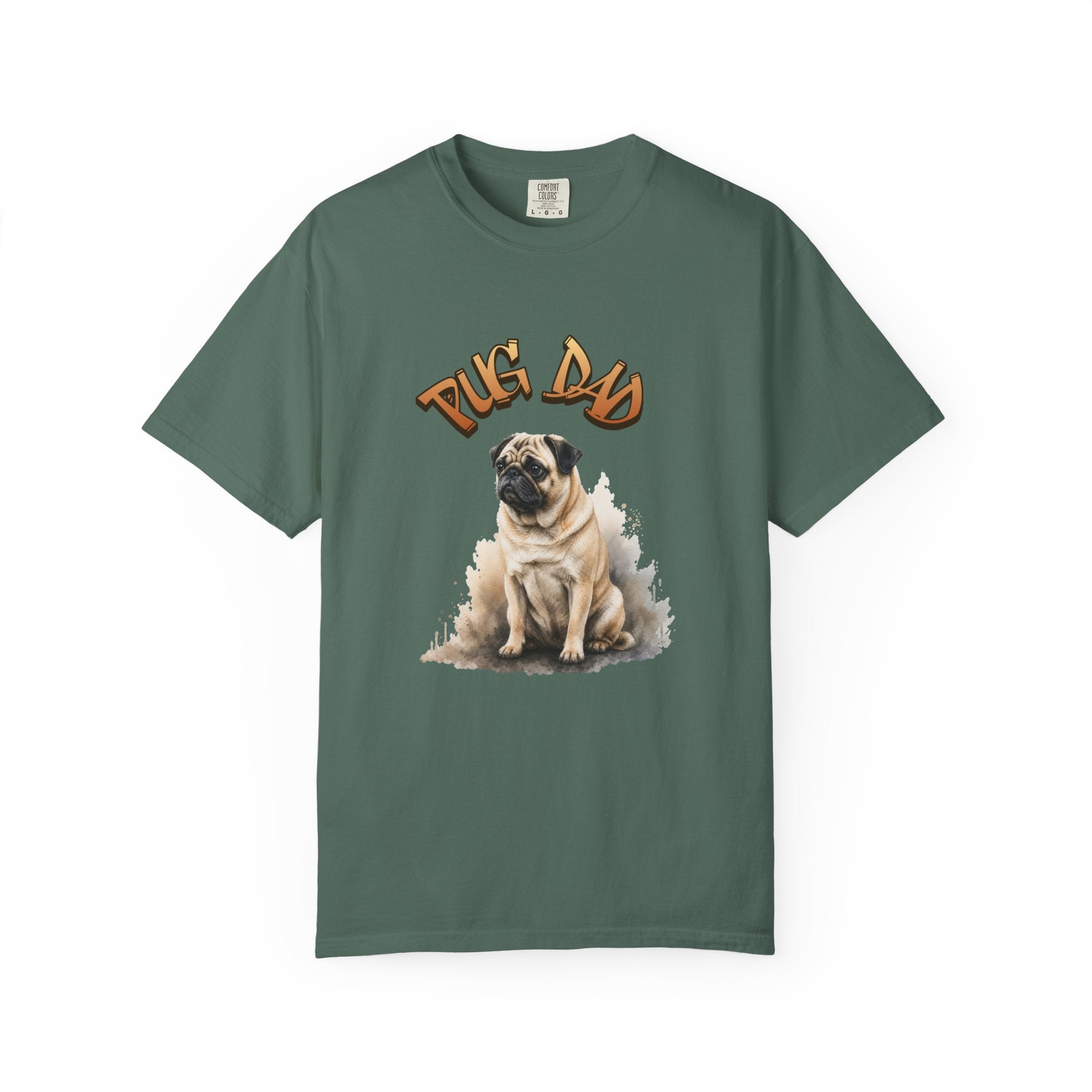 Pug Dad T-Shirt — Cute Pug Graphic Tee for Dog Lovers
