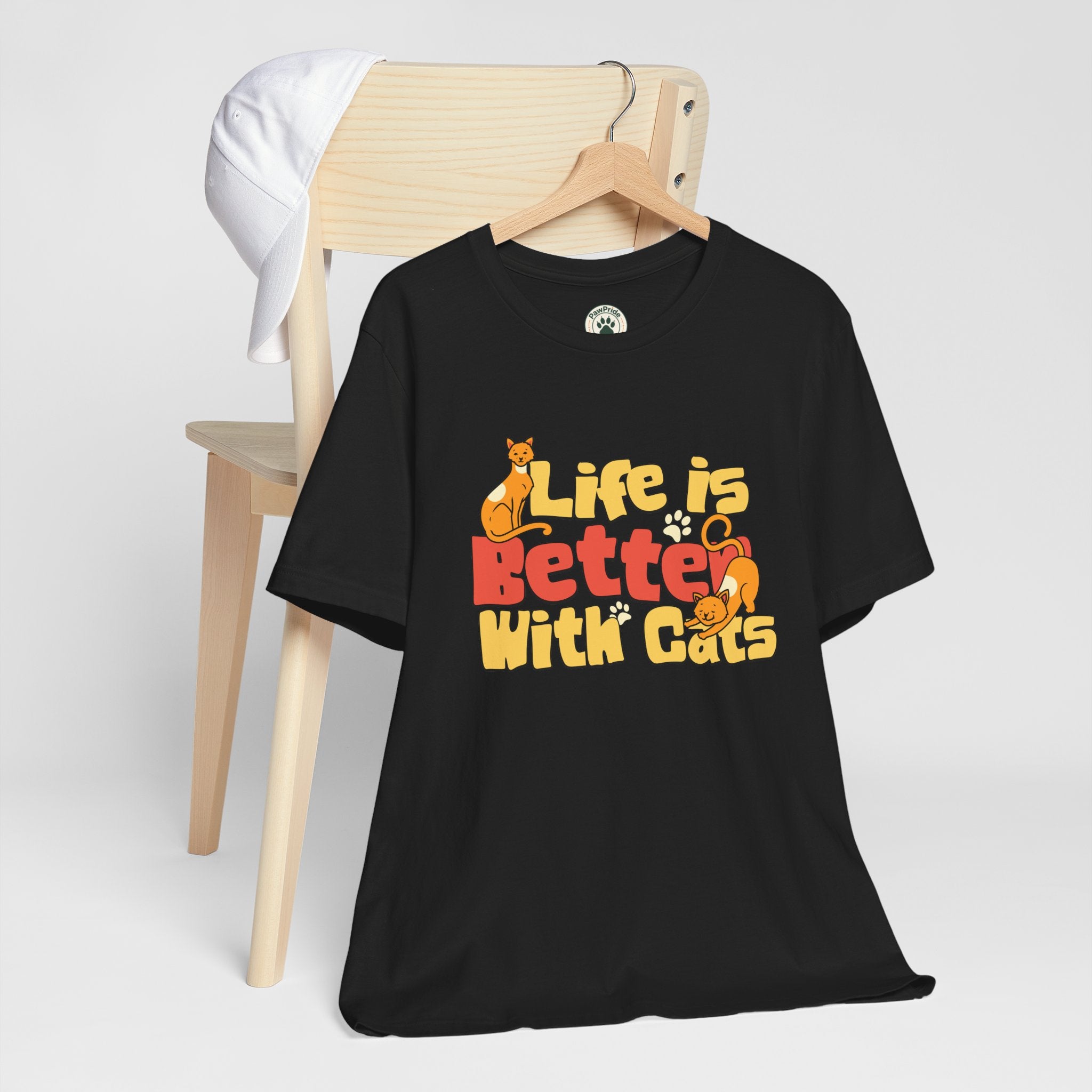Life Is Better With Cats T‑Shirt
