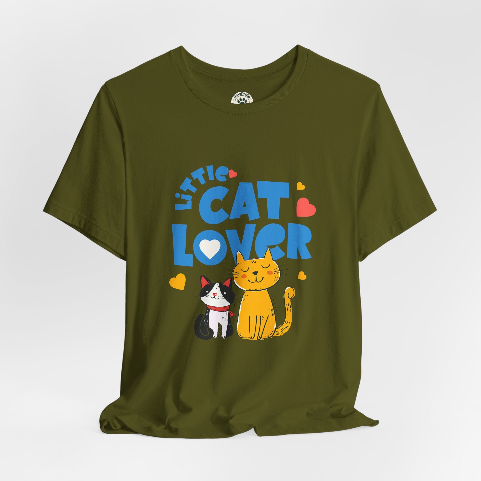 Little Cat Lover T-Shirt — Cute Cat Graphic Tee for Kids & Cat Moms