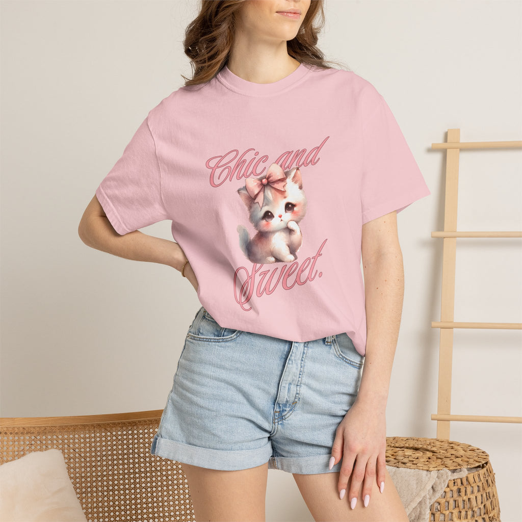 Chic and Sweet Kitten T-Shirt