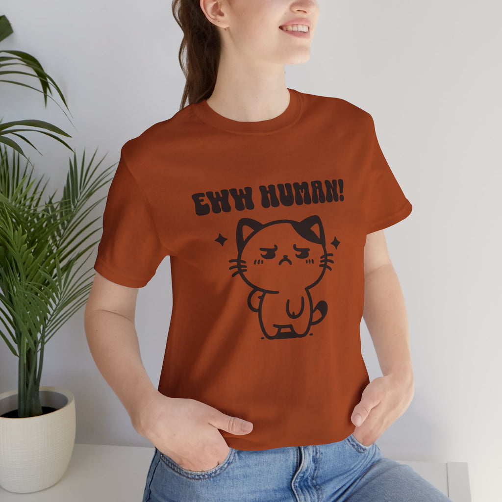 Eww Human! Cute Grumpy Cat Tee