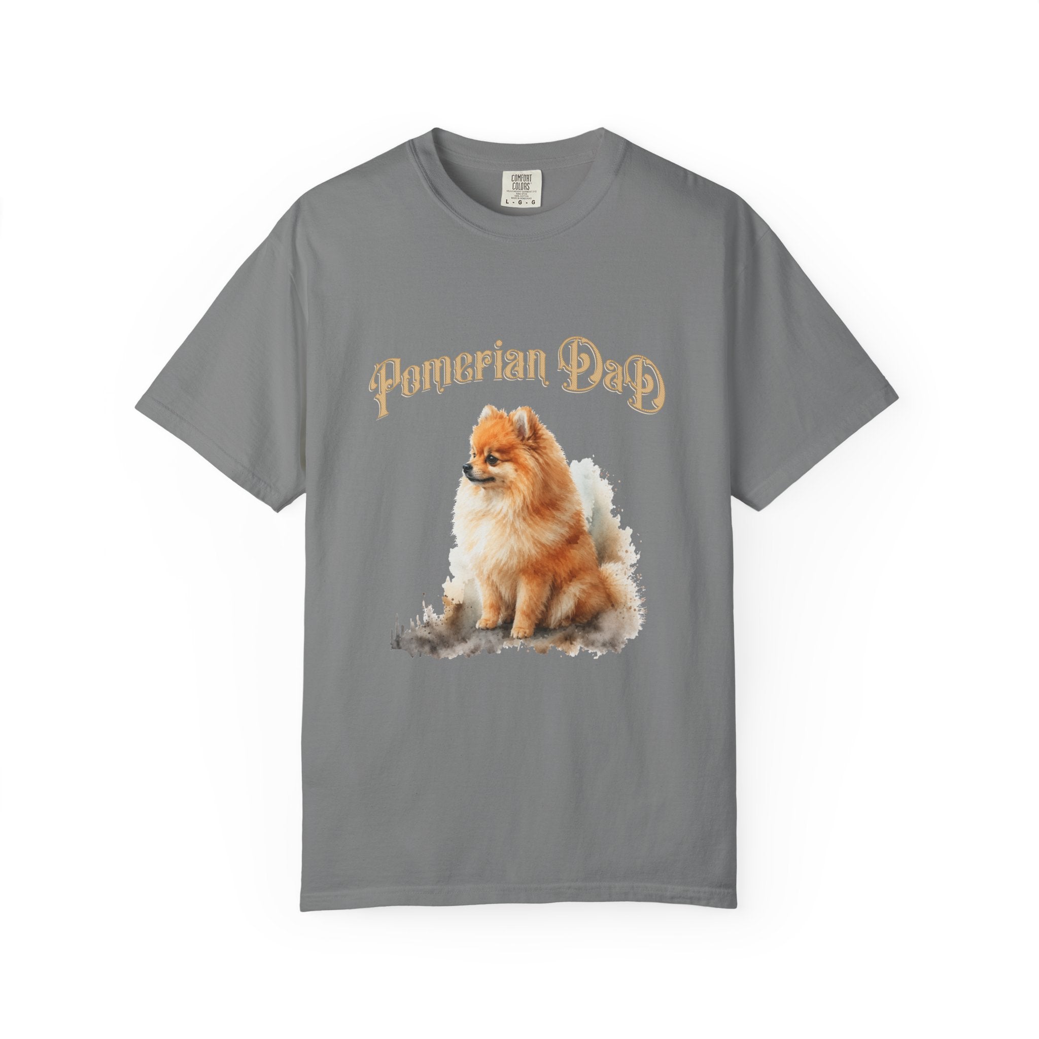 Pomeranian Dad T-Shirt — Cute Pomeranian Dog Tee for Pet Owners