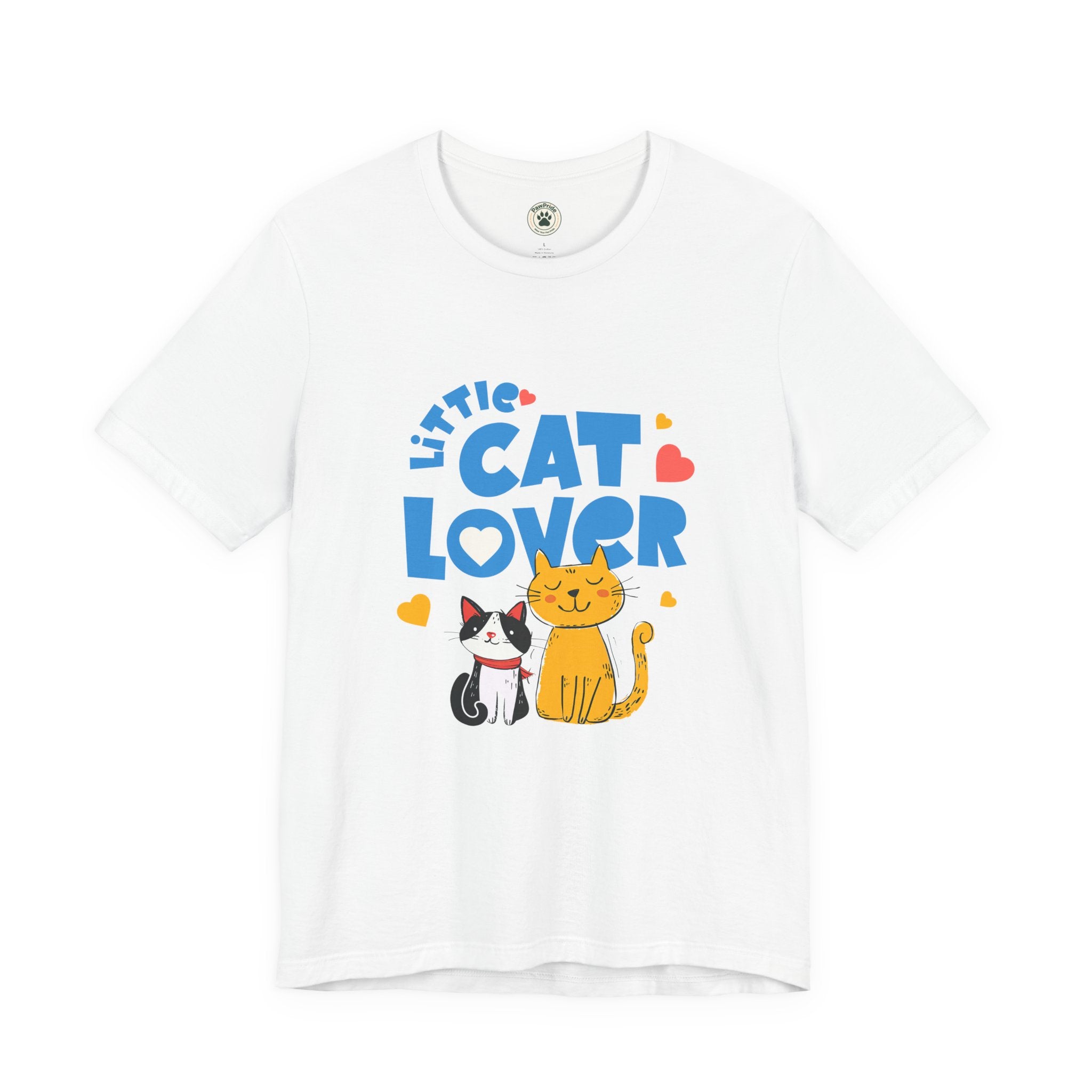 Little Cat Lover T-Shirt — Cute Cat Graphic Tee for Kids & Cat Moms