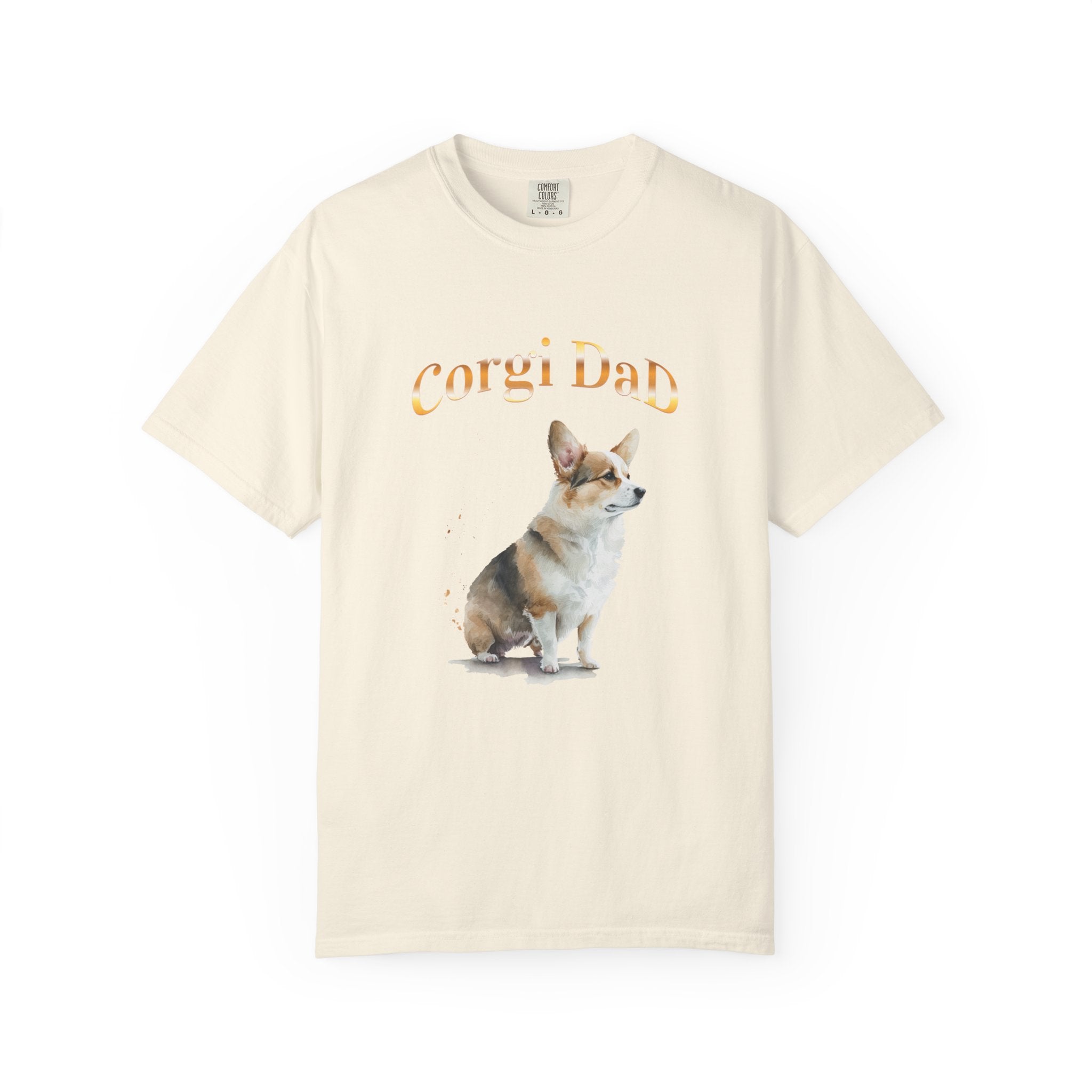 Corgi Dad T-Shirt — Cute Corgi Dog Dad Tee, Gift for Corgi Lovers