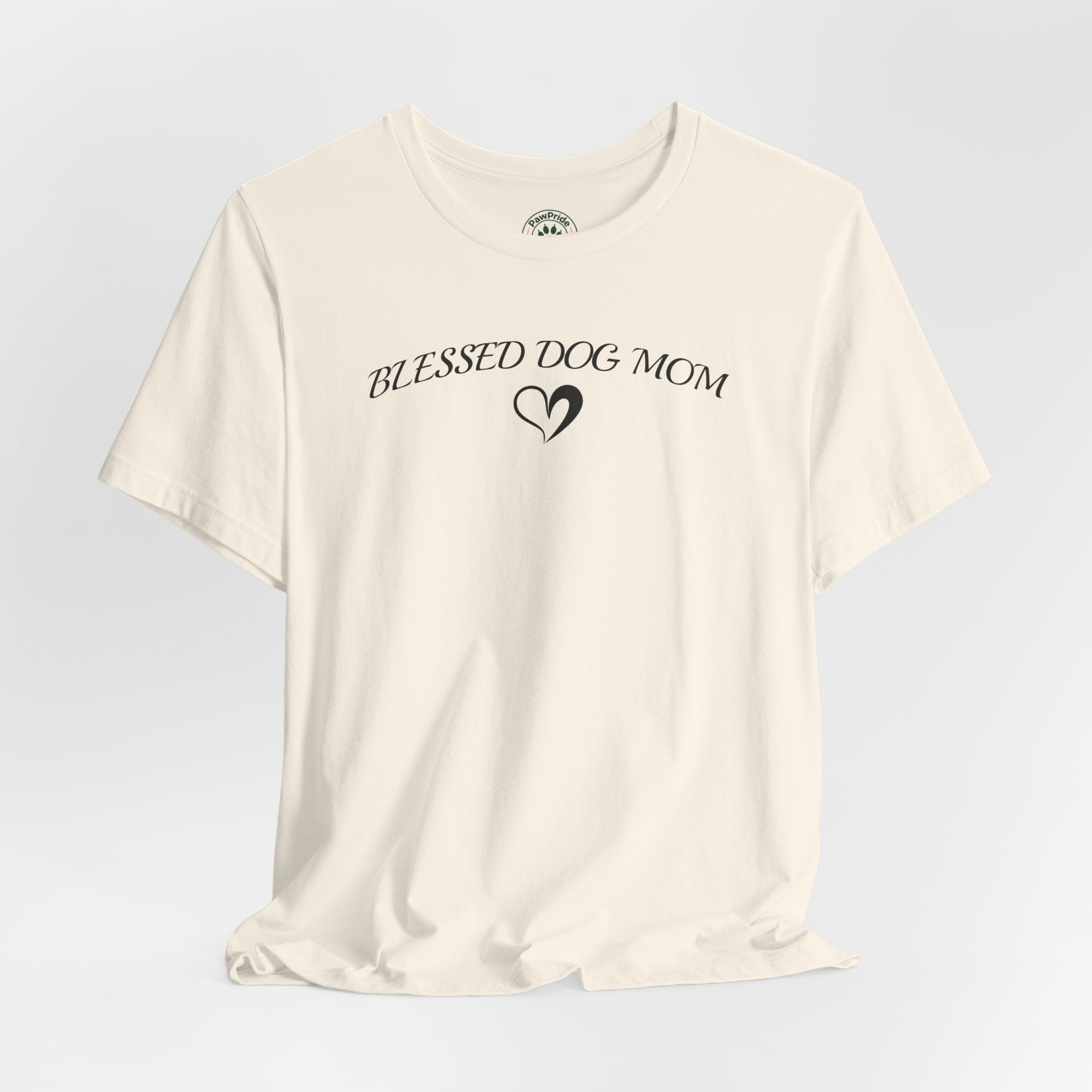 Blessed Dog Mom Tee — Women's Dog Mom Shirt with Heart