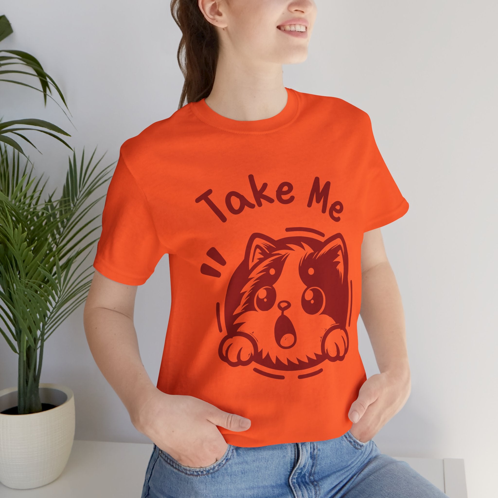 Take Me Puppy T-Shirt — Cute Dog Graphic Tee for Pet Lovers