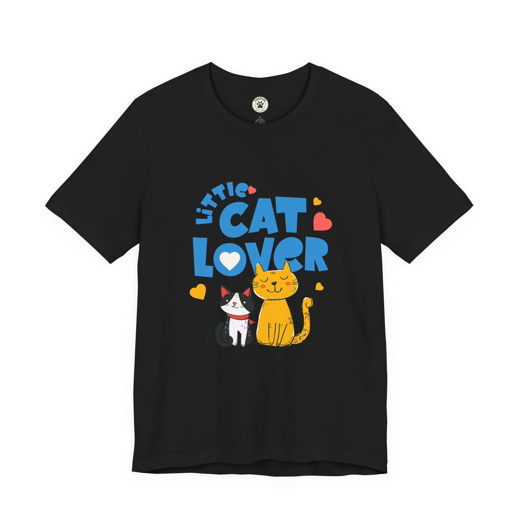 Little Cat Lover T-Shirt — Cute Cat Graphic Tee for Kids & Cat Moms