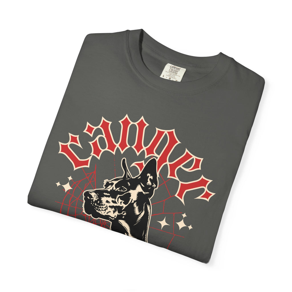 Doberman Graphic T-Shirt — Vintage “Winner” Dog Design