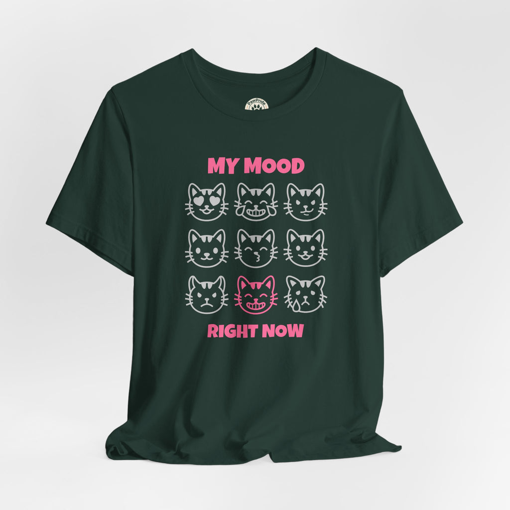 My Mood Right Now Cat Graphic Tee